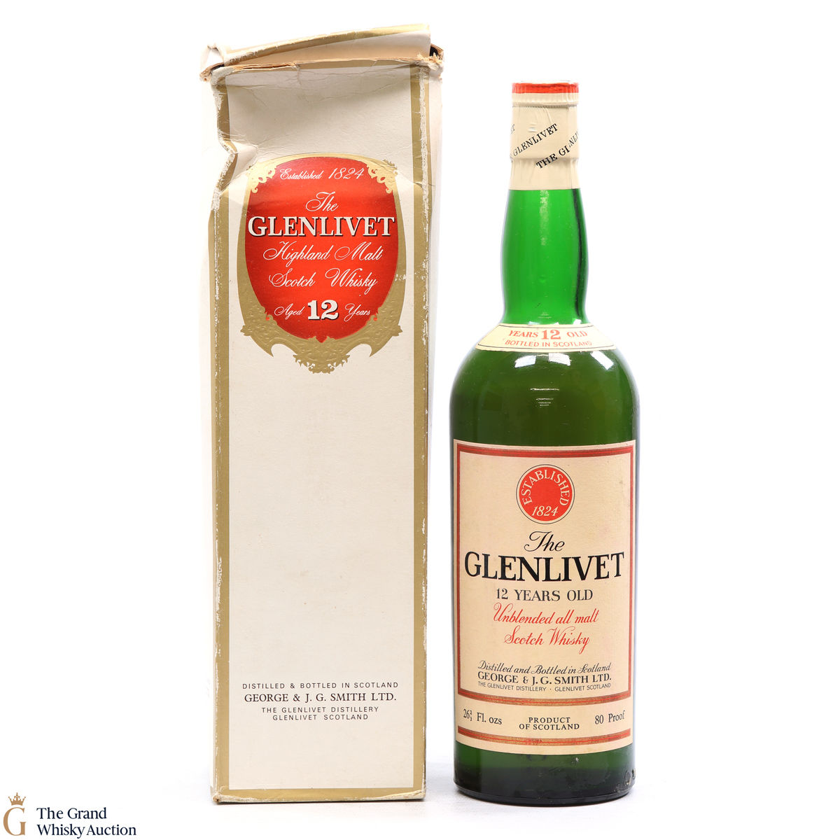 Glenlivet - 12 Year Old 80 Proof 26 2/3 FL.Oz