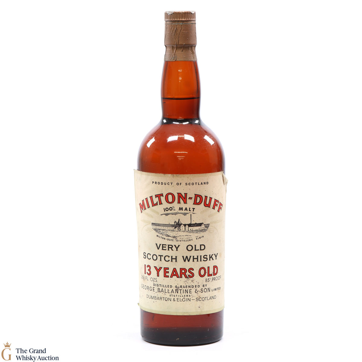Miltonduff - 13 Year Old 1960s 85 Proof