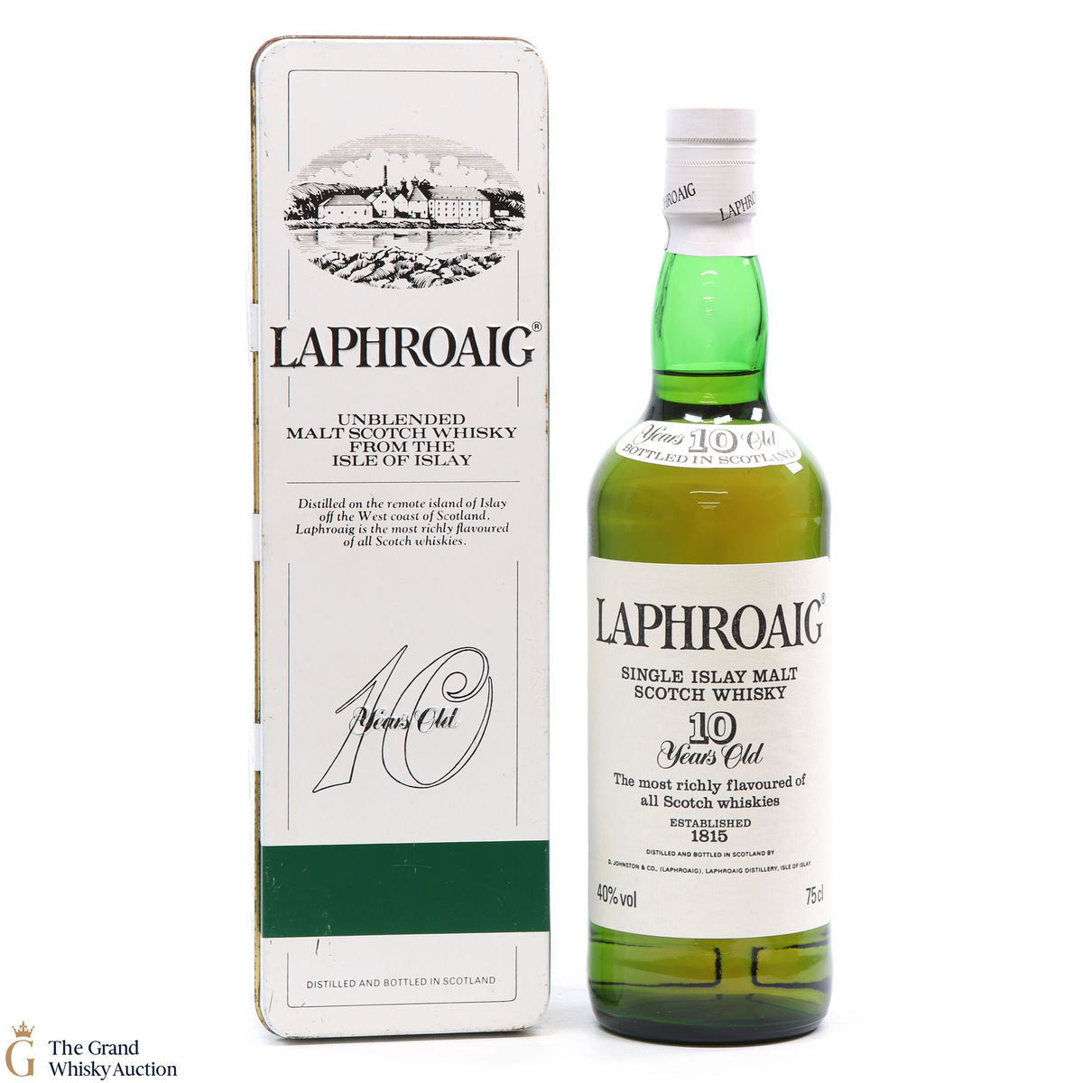 Laphroaig - 10 Year Old - Pre Royal Warrant 75cl