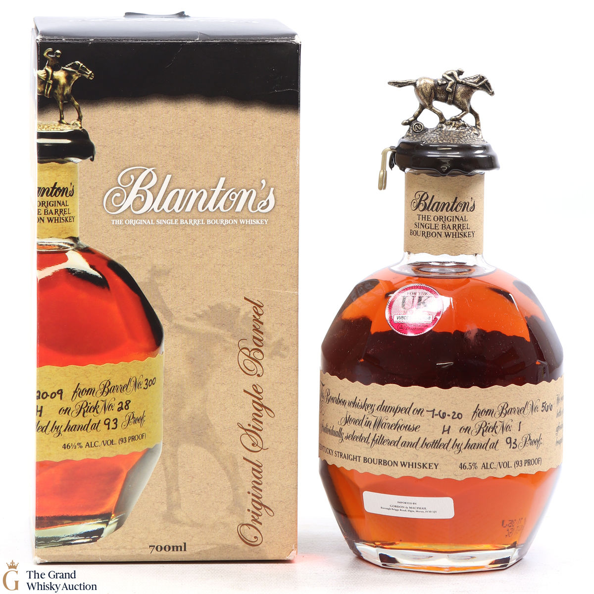 Blanton’s - Single Barrel Bourbon Original