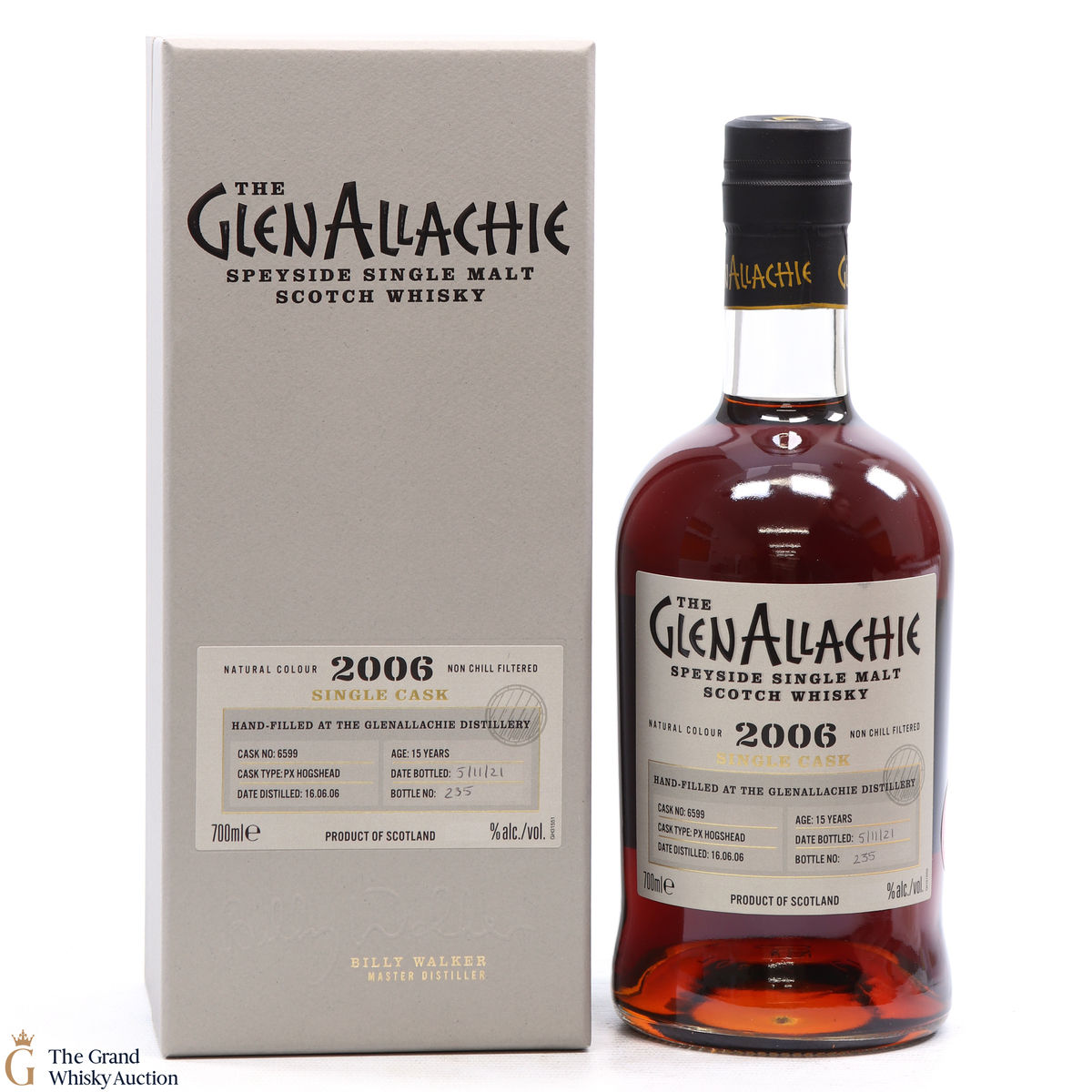 Glenallachie - 15 Year Old Hand Filled PX Hogshead 2006 #6599