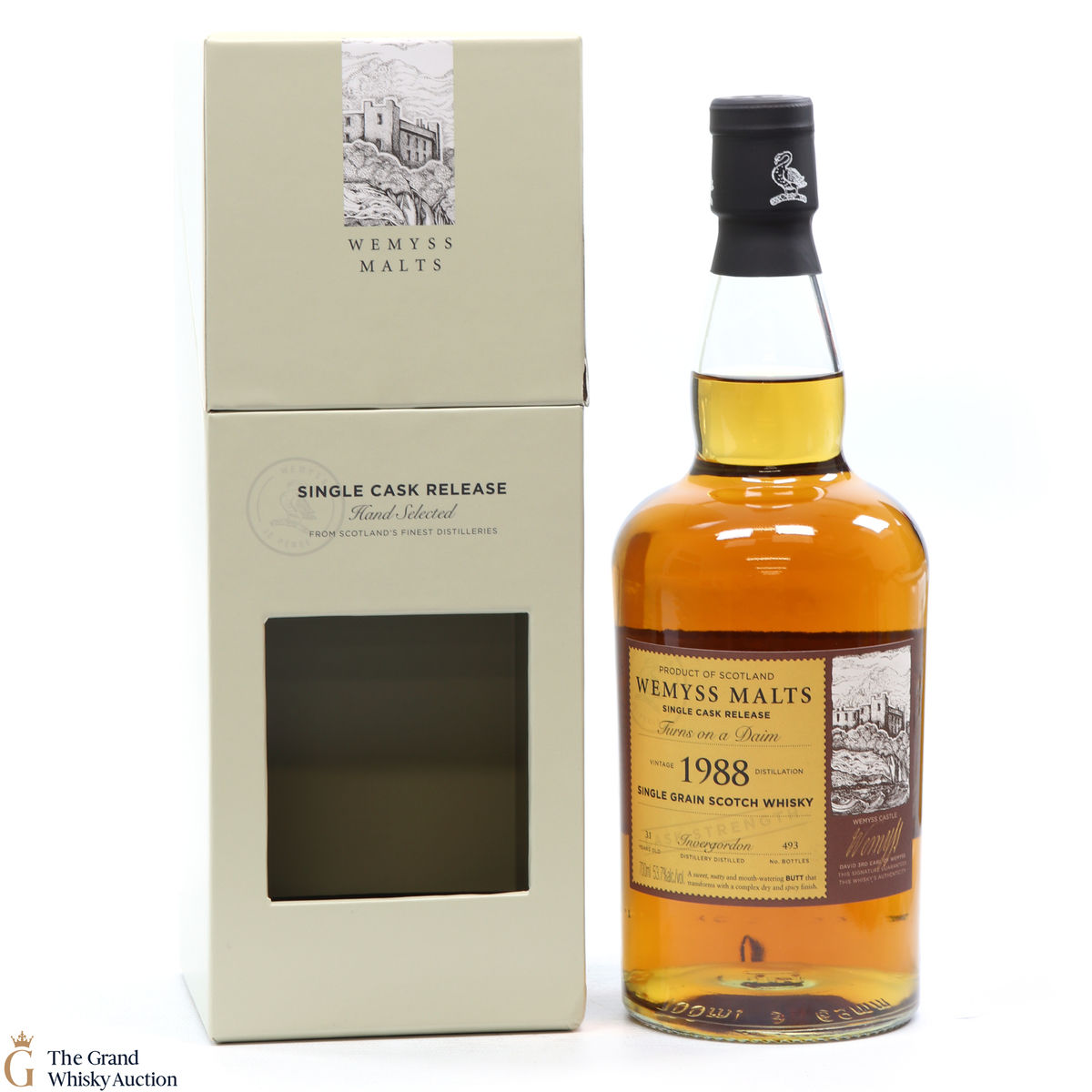 Invergordon - 31 Year Old 1988 - Turns on a Dim - Wemyss