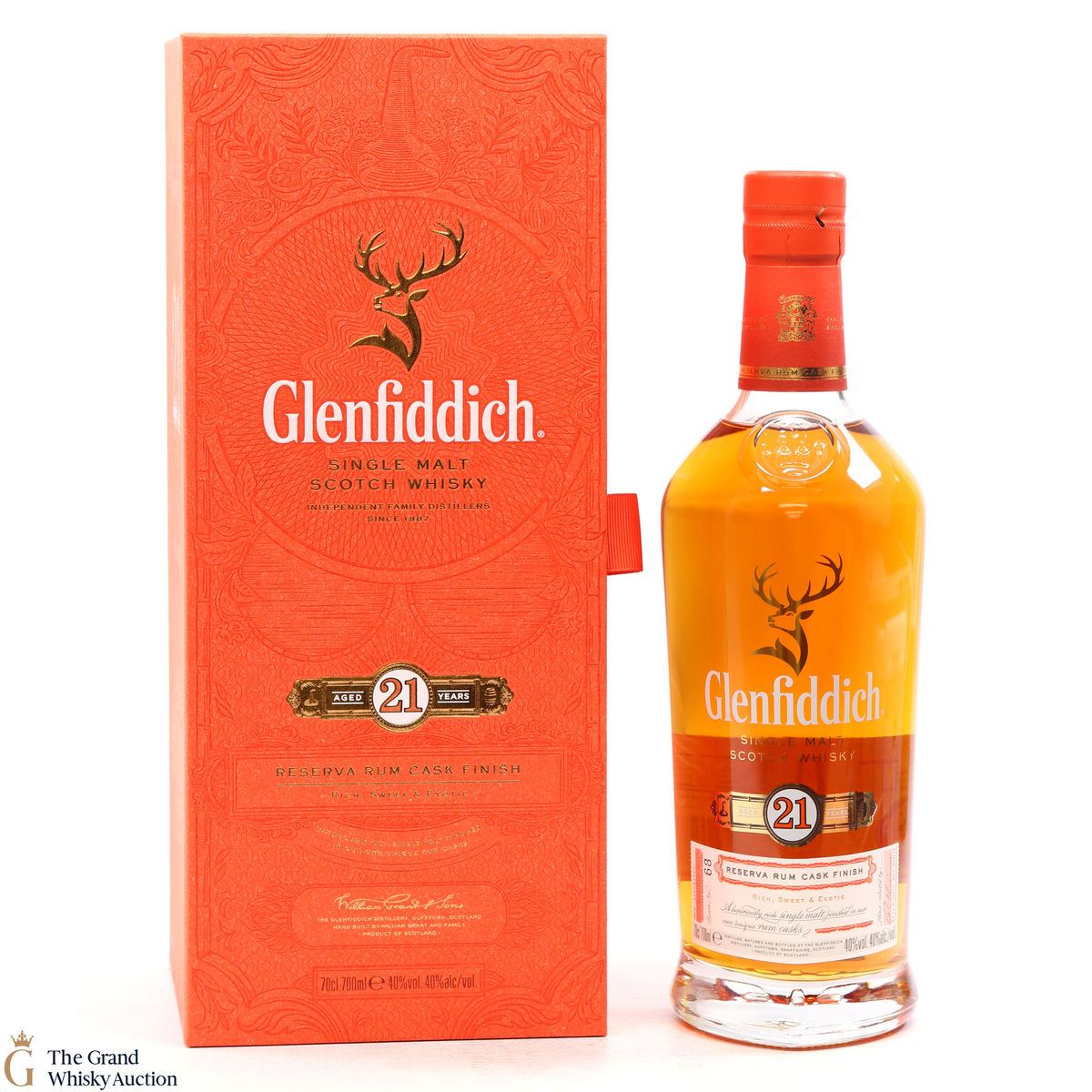 Glenfiddich - 21 Year Old - Gran Reserva Rum Cask
