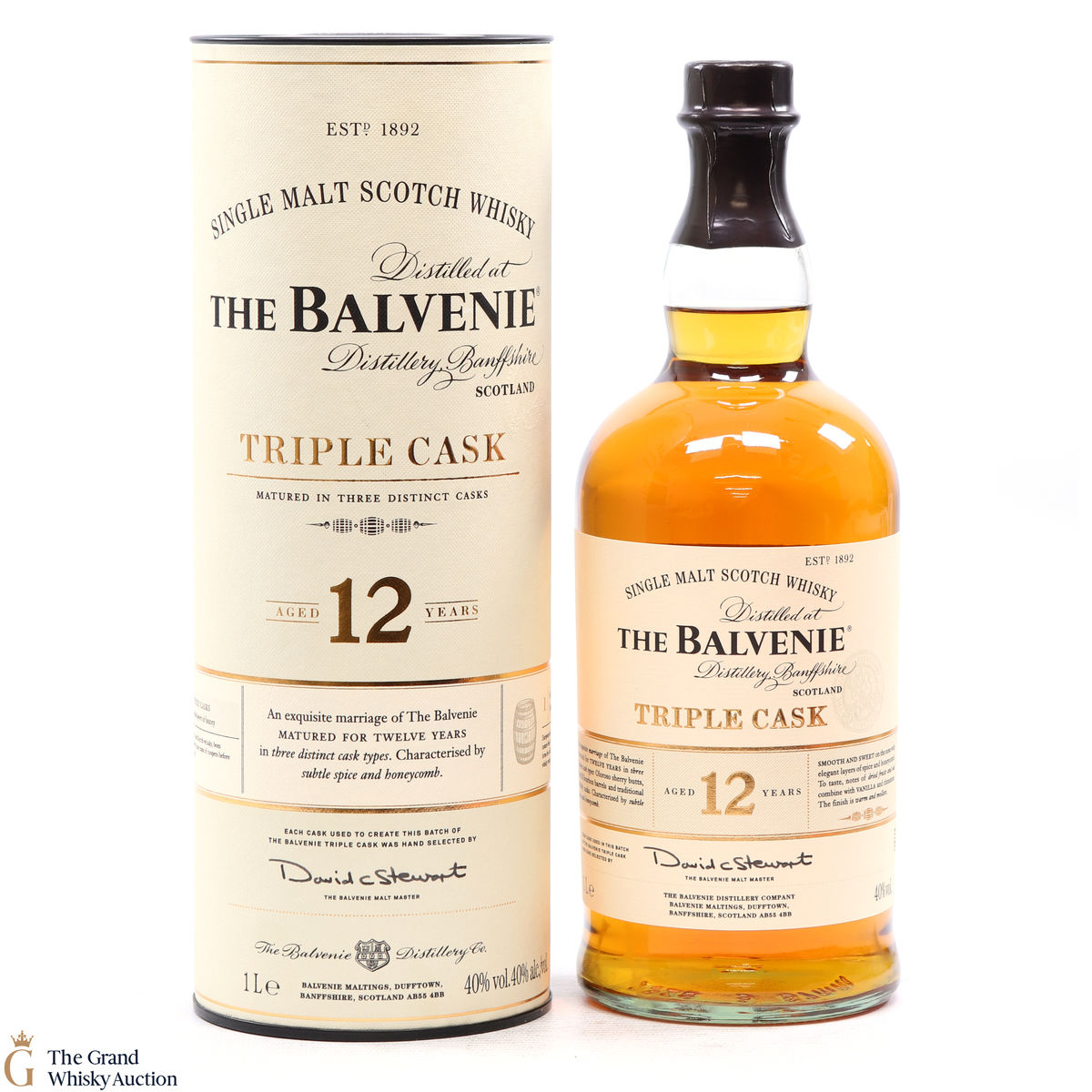 Balvenie - 12 Year Old - Triple Cask (1L)