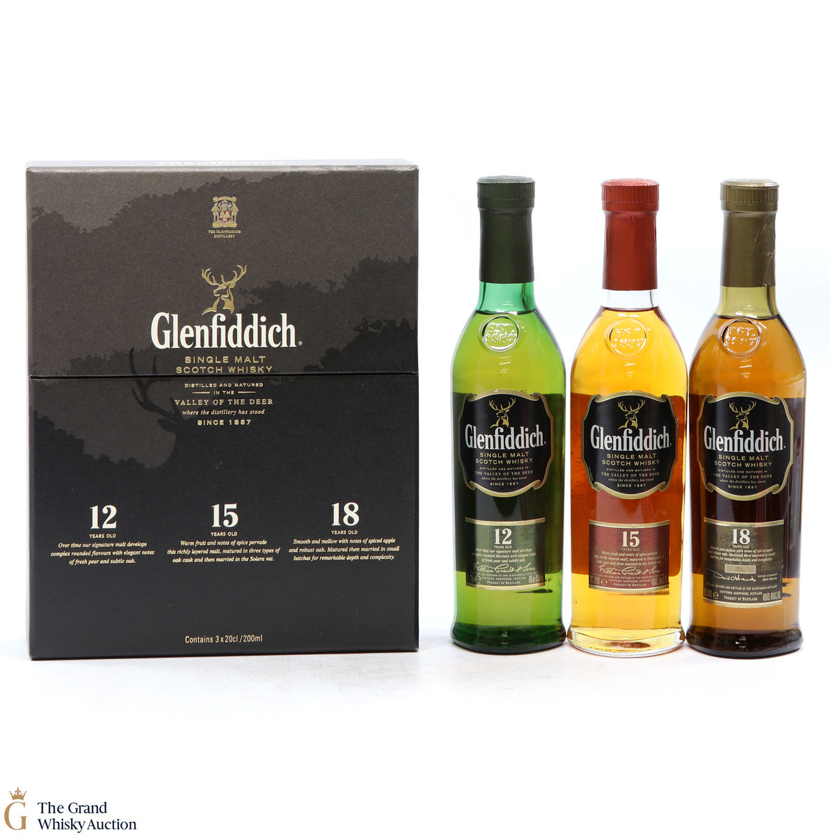 Glenfiddich - Valley of the Deer (3x20cl)