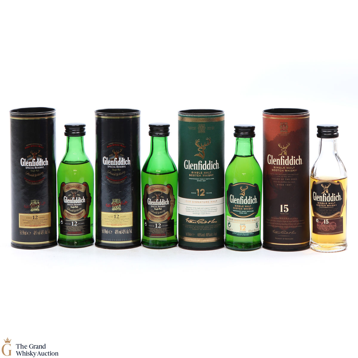 Glenfiddich - 4 x 5cl Minis