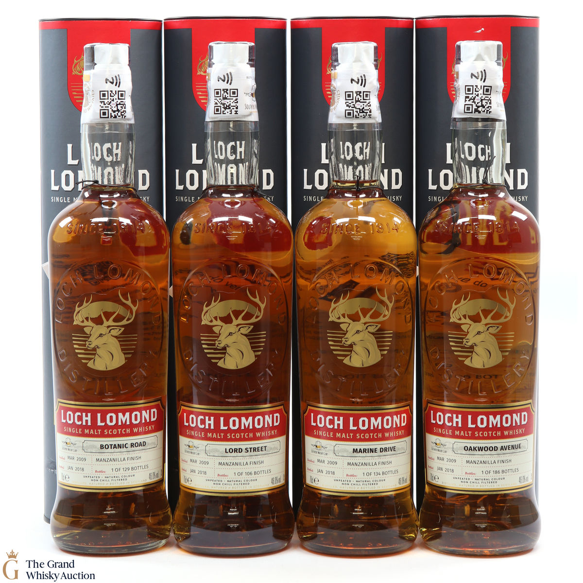 Loch Lomond - Southport Whisky Club Exclusive Cask Set (4 x 70cl)