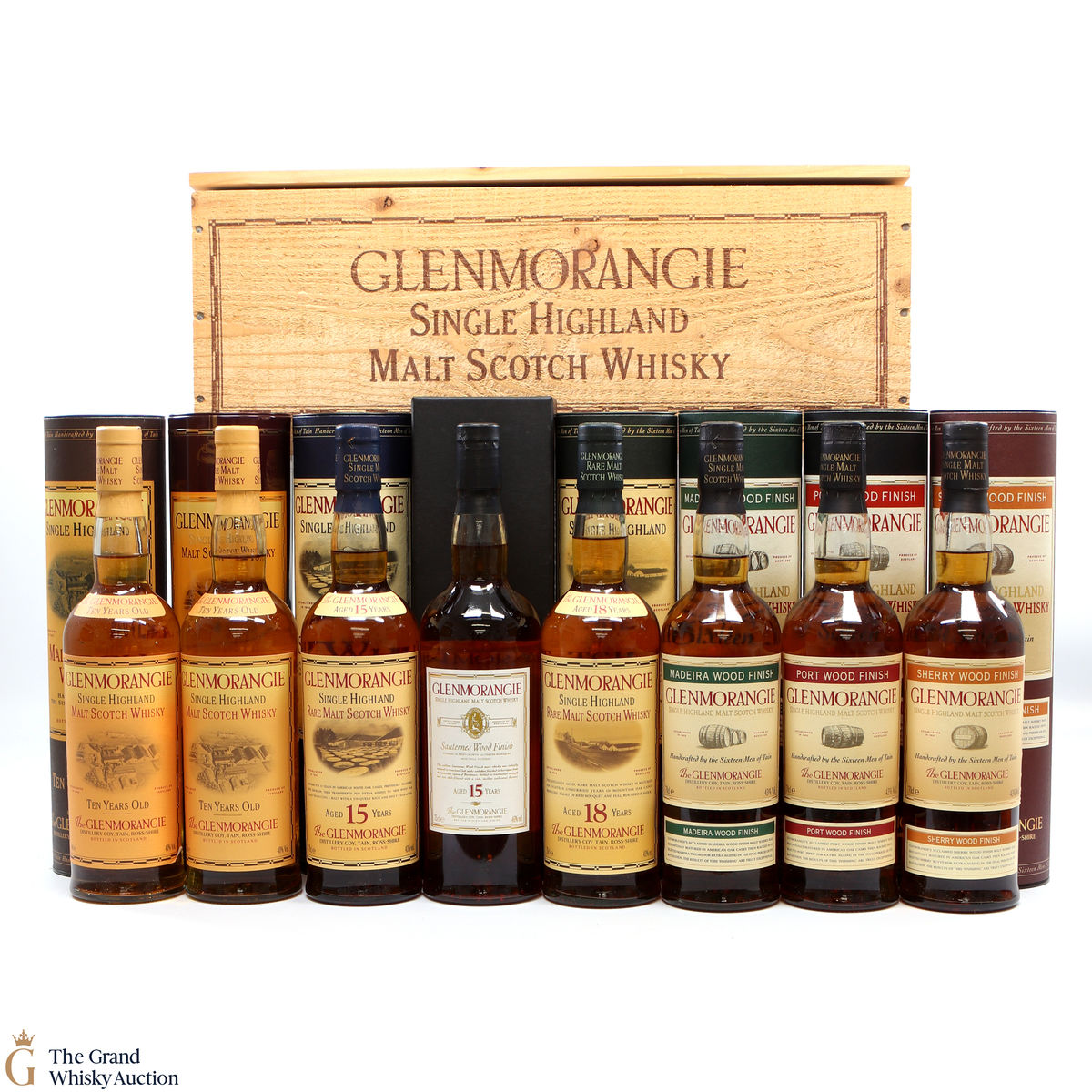 Glenmorangie - 8 x Collection + Vintage Crate