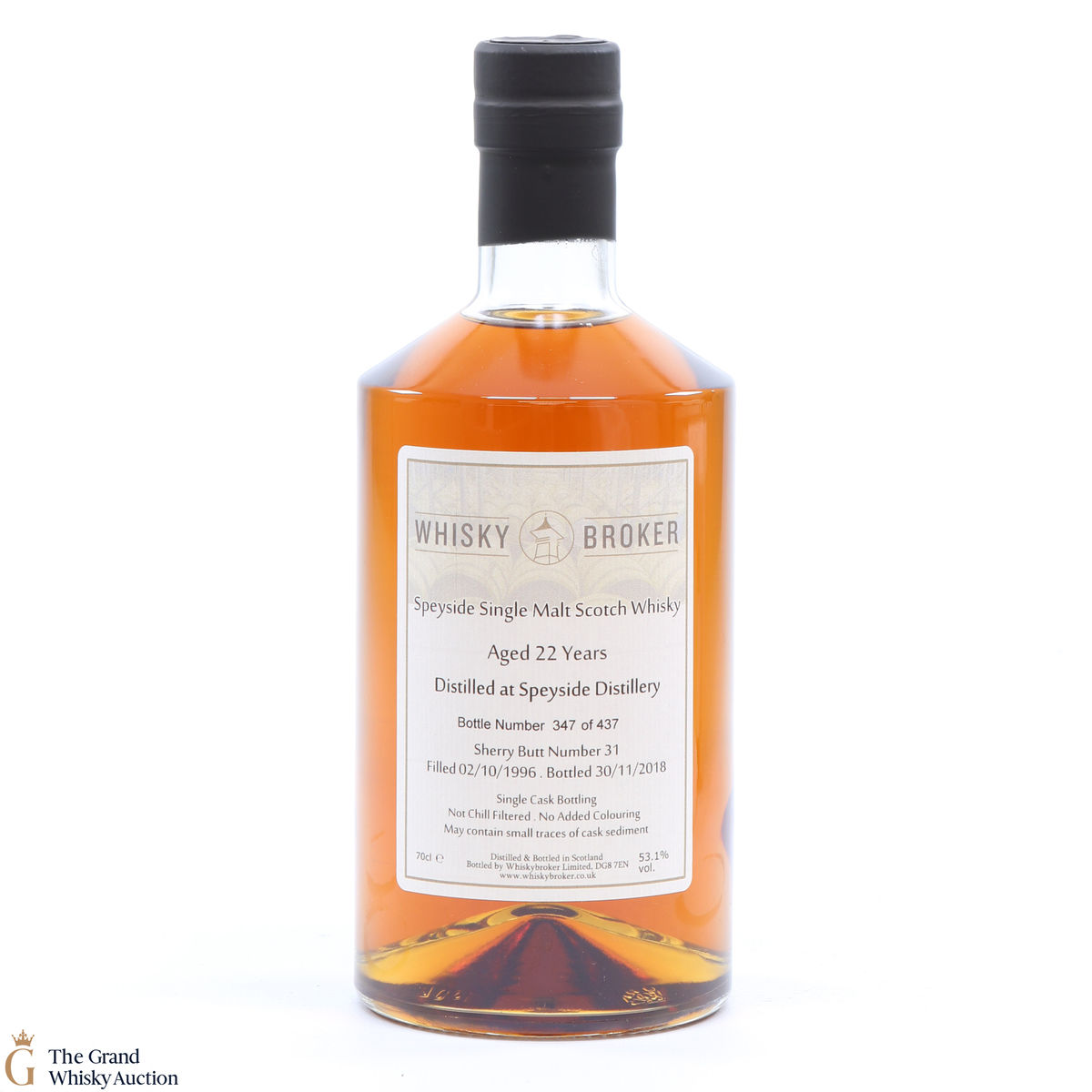 Speyside - 22 Year Old 1996 #31 - Whisky Broker