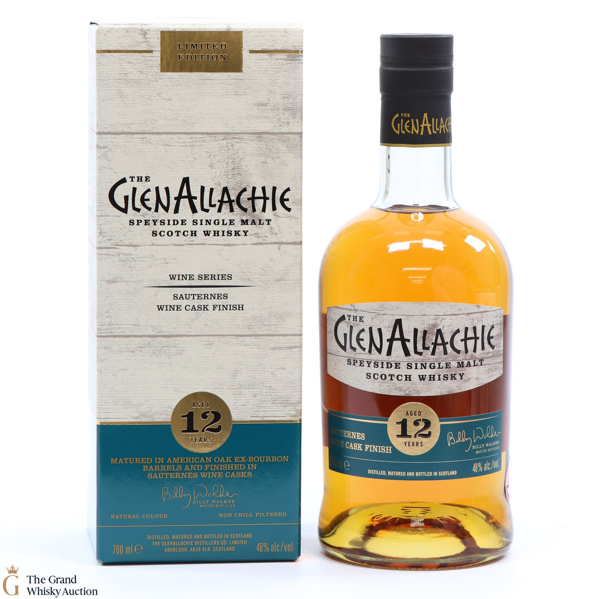 GlenAllachie - 12 Year Old  - Sauternes Wine Cask Finish