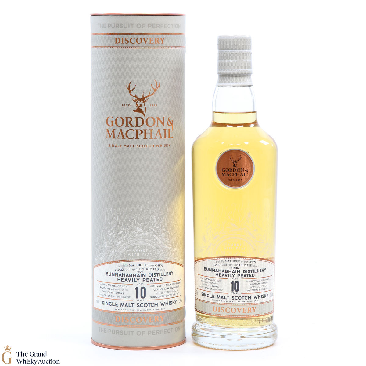 Bunnahabhain - 10 Year Old - G&M Discovery Heavily Peated