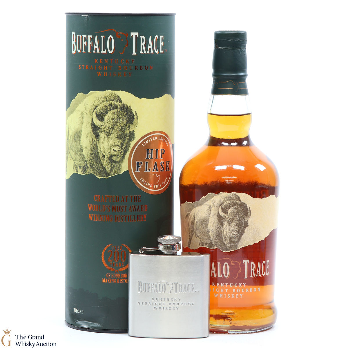 Buffalo Trace - Kentucky Bourbon & Hip Flask
