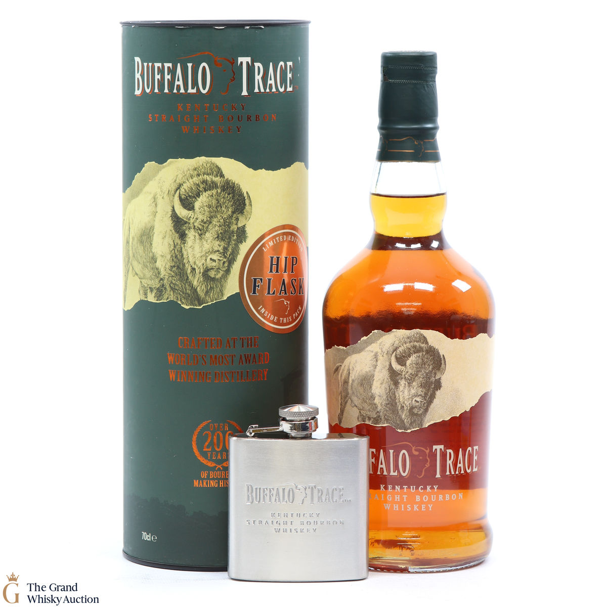 Buffalo Trace - Kentucky Bourbon & Hip Flask