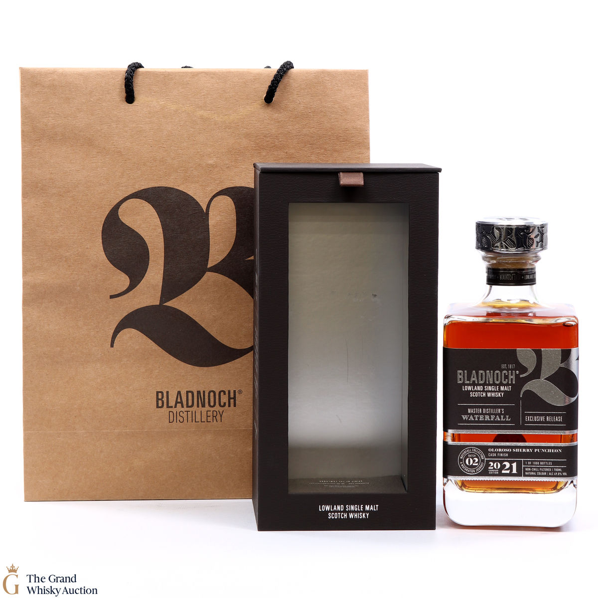 Bladnoch - Waterfall Collection 2021 Exclusive Release Batch #2 & Bag