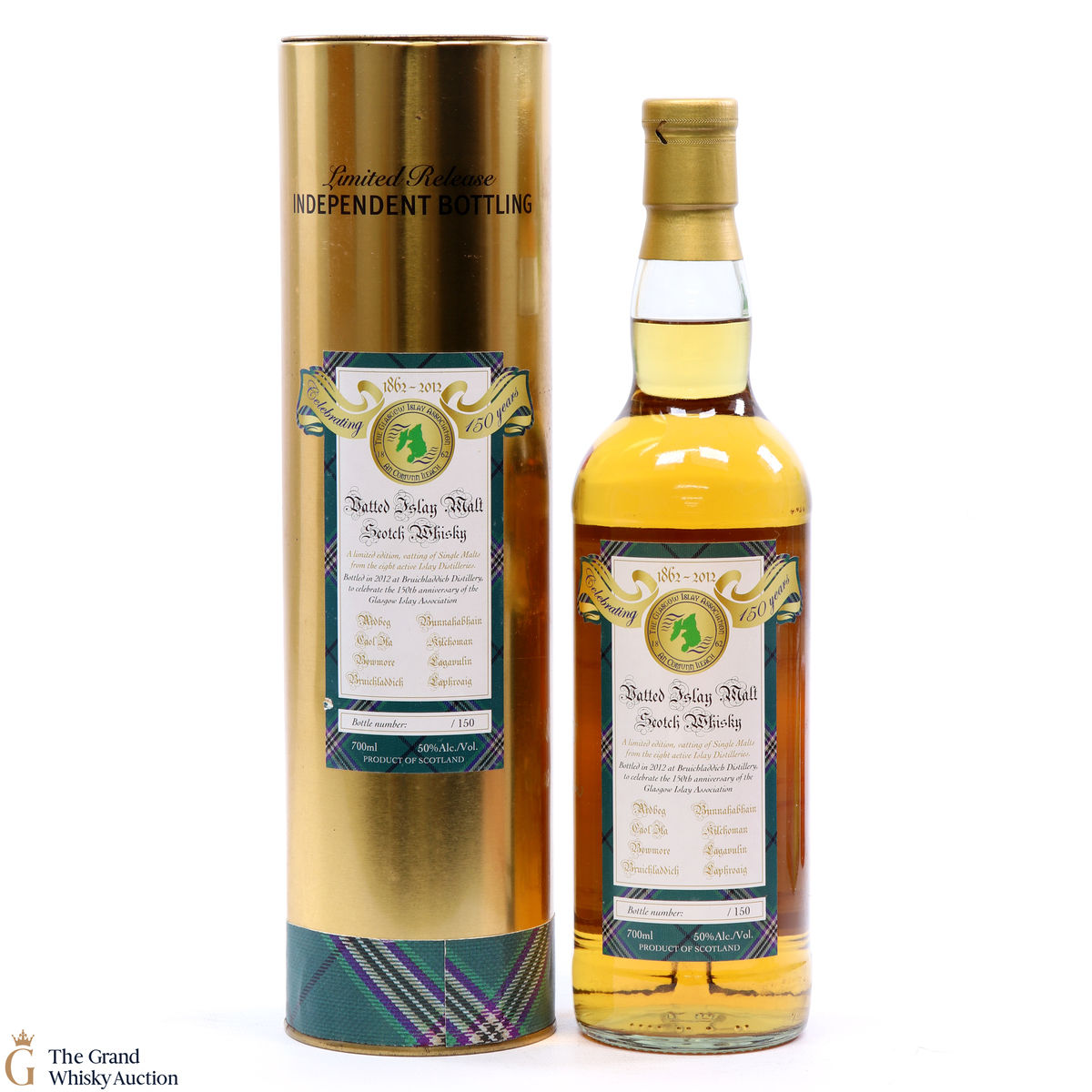 Bruichladdich - 150 Years of Glasgow Islay Association