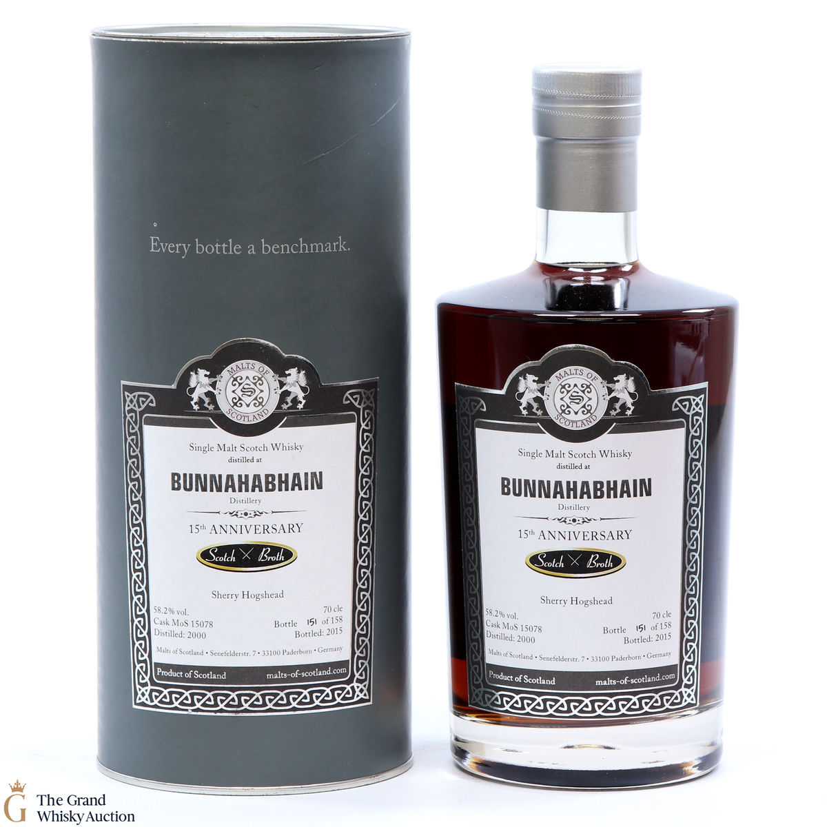 Bunnahabhain -  2000 Malts of Scotland 2015 #15078