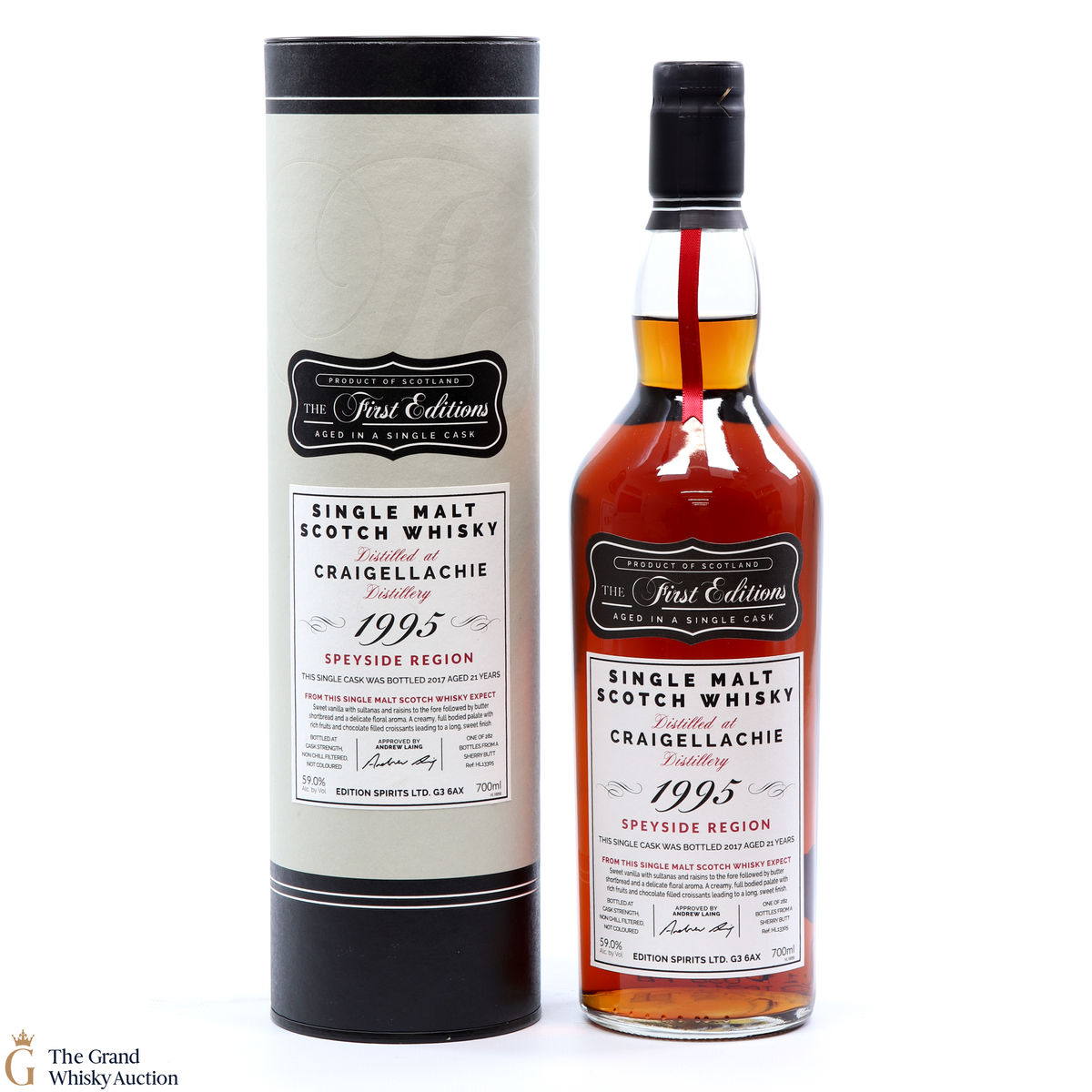 Craigellachie - 21 Year Old 1995 - First Editions