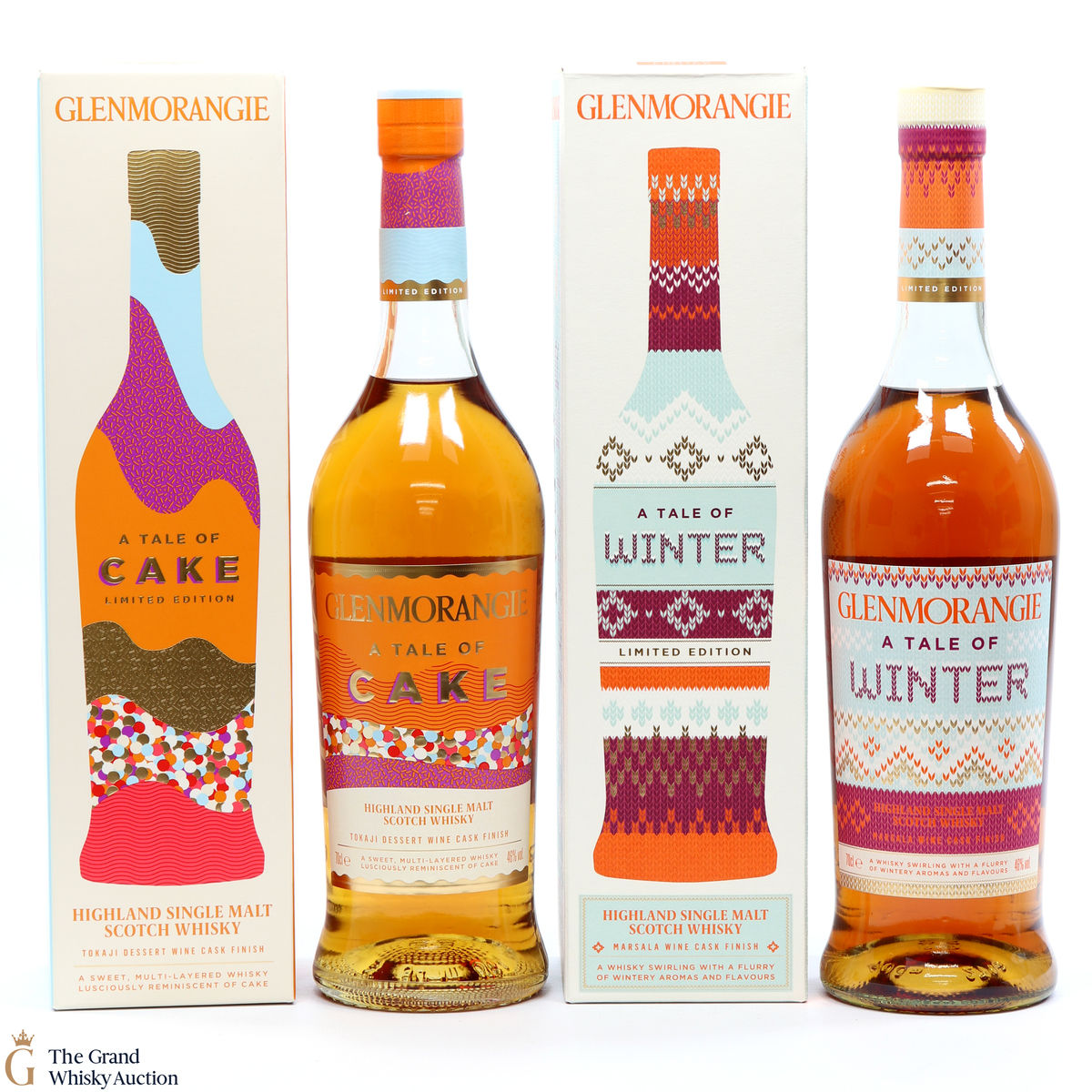 Glenmorangie - A Tale of Cake & Tale of Winter (2 x 70cl)