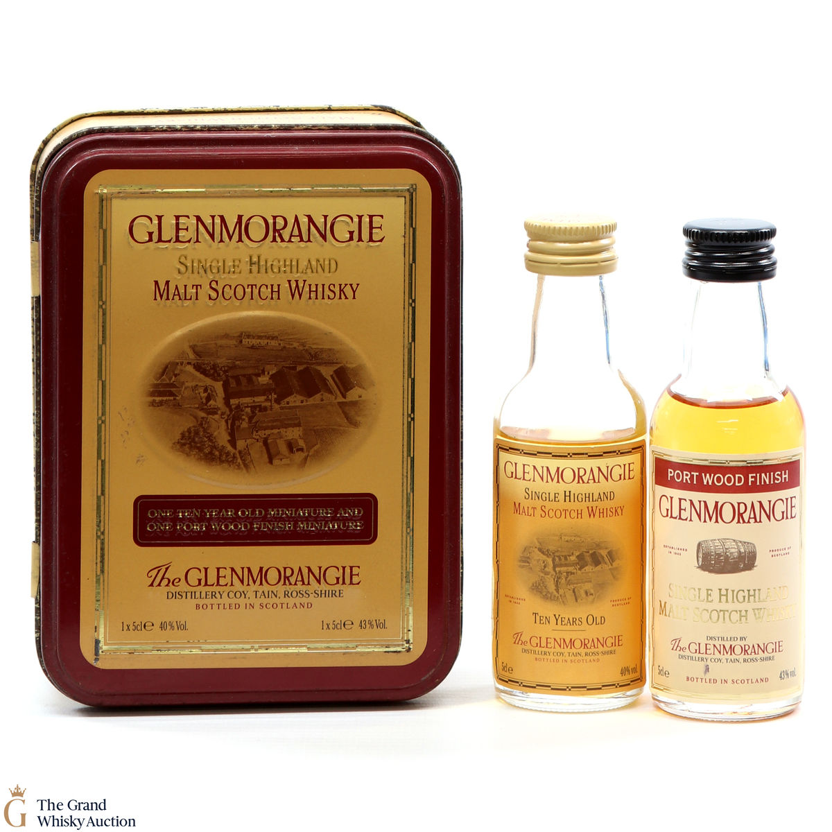 Glenmorangie - 10 Year Old & Port Wood Giftset (with 2 x 5cl)