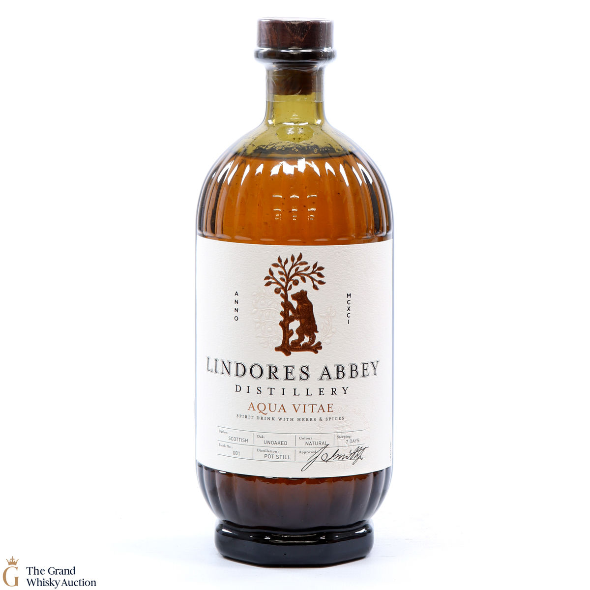 Lindores Abbey - Aqua Vitae Spirit Drink Batch #001