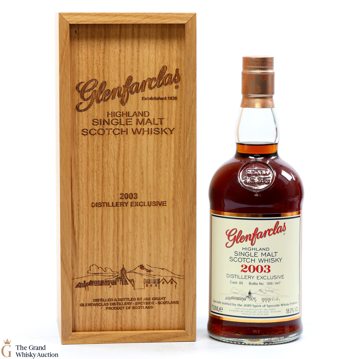 Glenfarclas - 2003 Distillery Exclusive - 2019 Spirit of Speyside Whisky Festival