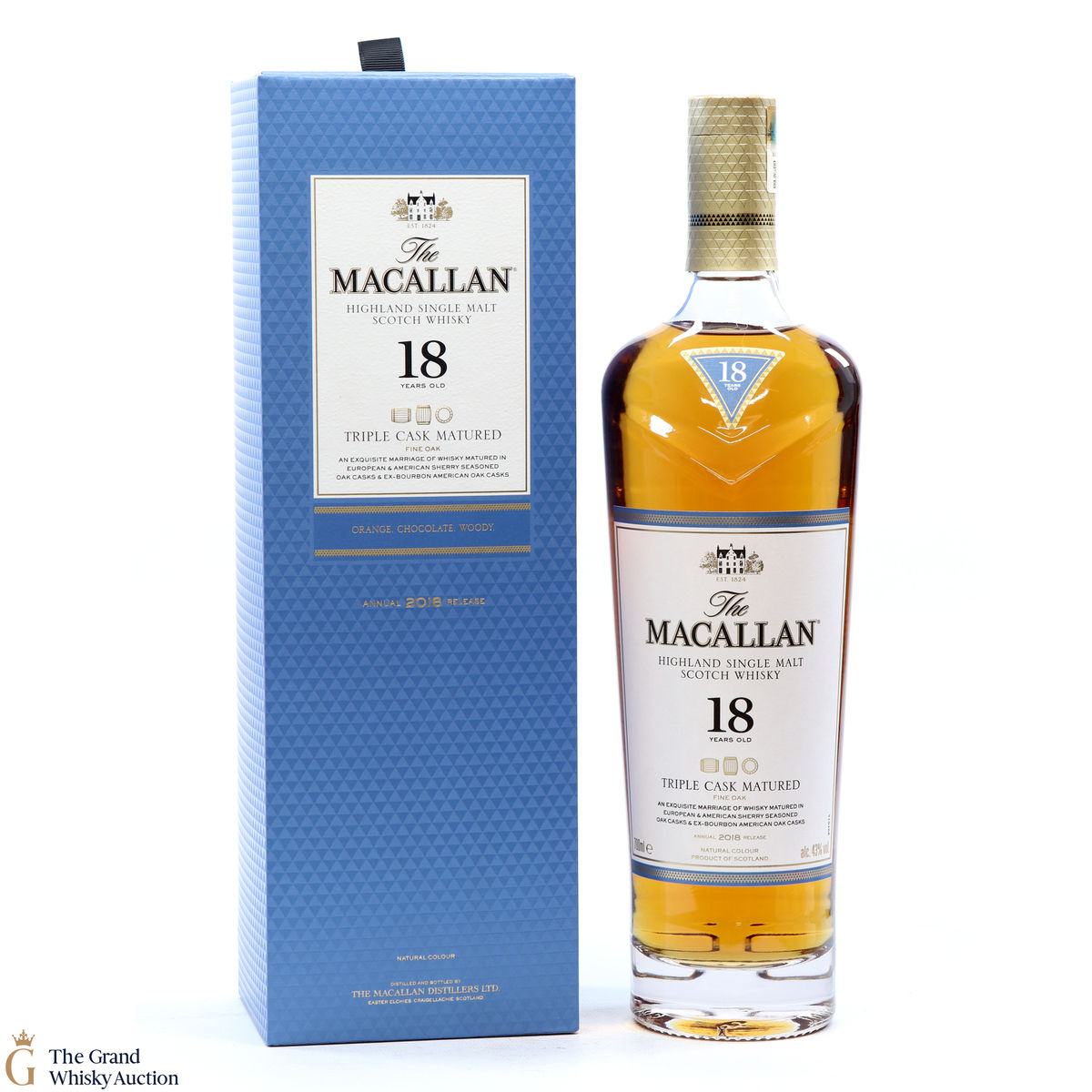 Macallan - 18 Year Old - Triple Cask 2018 (Fine Oak)
