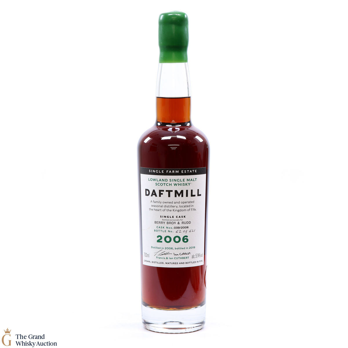 Daftmill - 2006 - Single Cask #039/2006 - (Berry Bros & Rudd)