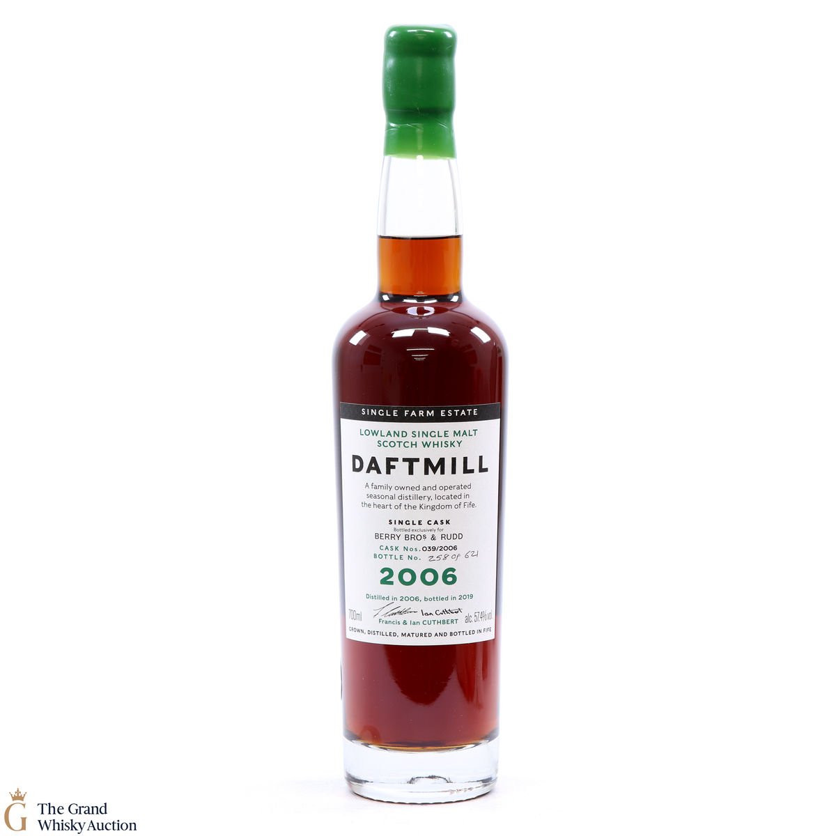 Daftmill - 2006 - Single Cask #039/2006 - (Berry Bros & Rudd)