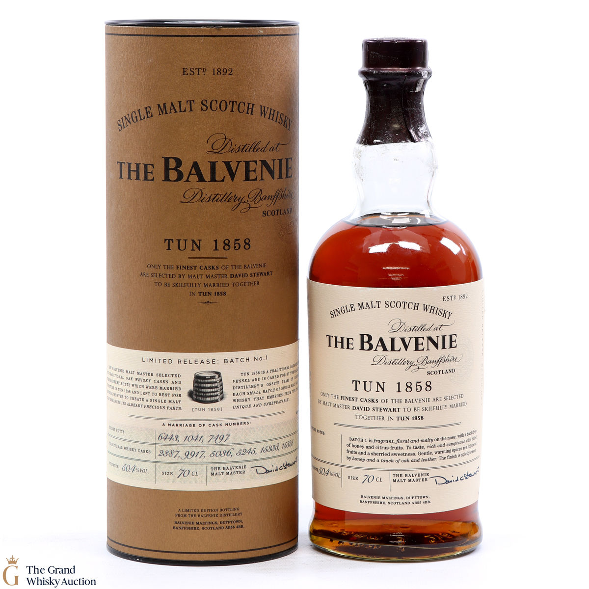 Balvenie - Tun 1858 - Batch 1