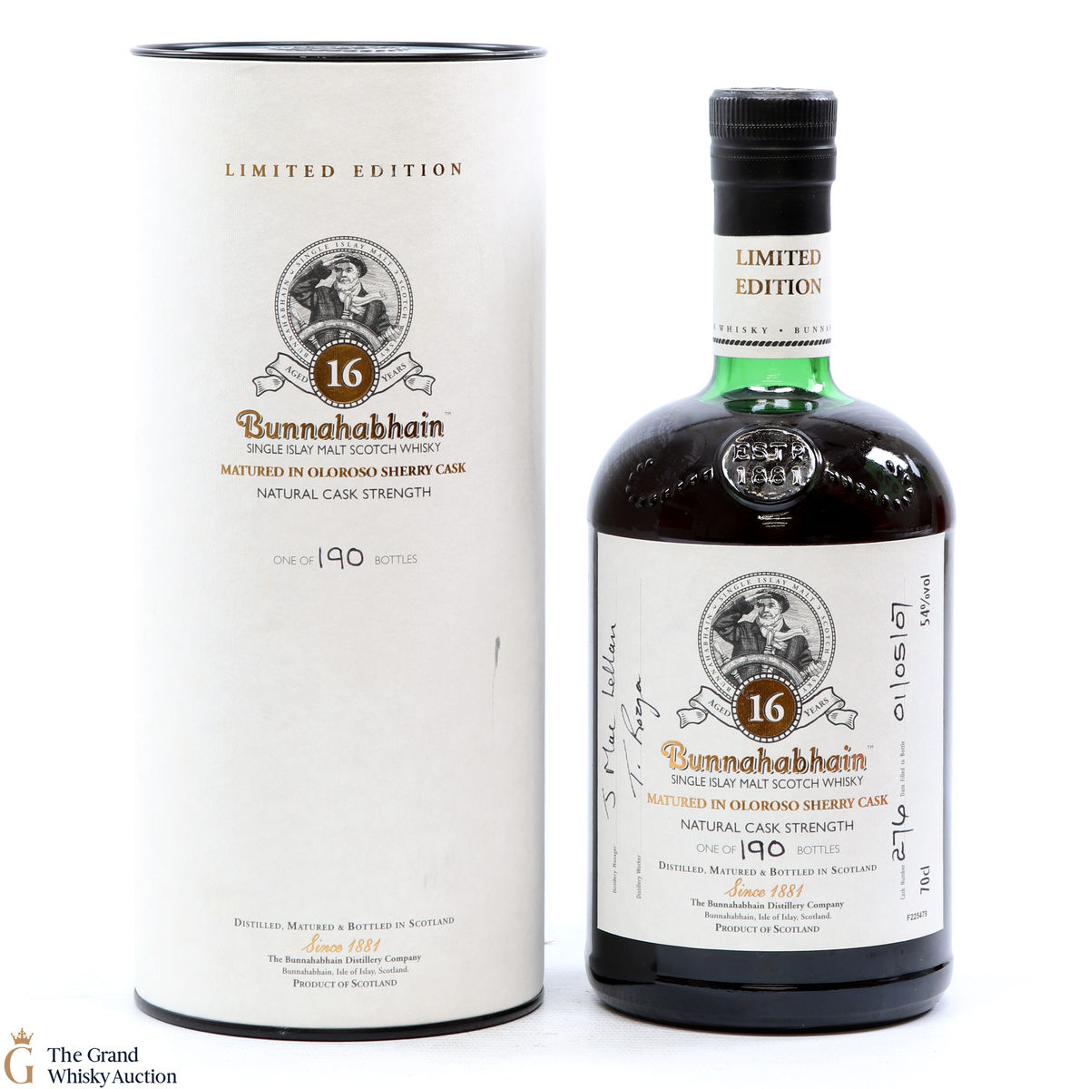 Bunnahabhain - 16 Year Old - Oloroso - Feis Ile 2007