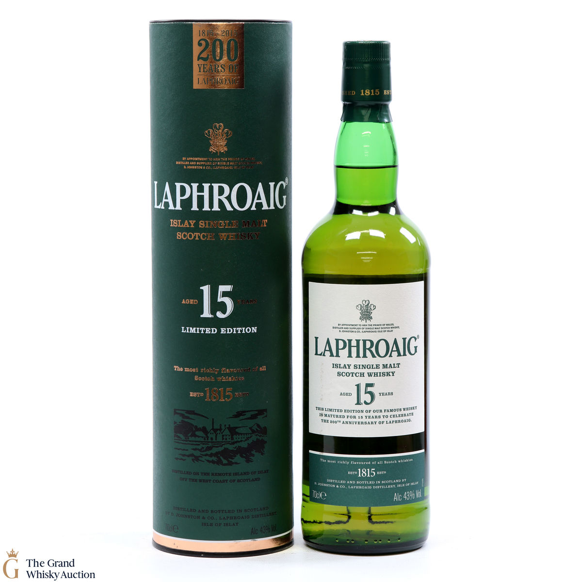 Laphroaig - 15 Year Old - 200th Anniversary Limited Edition