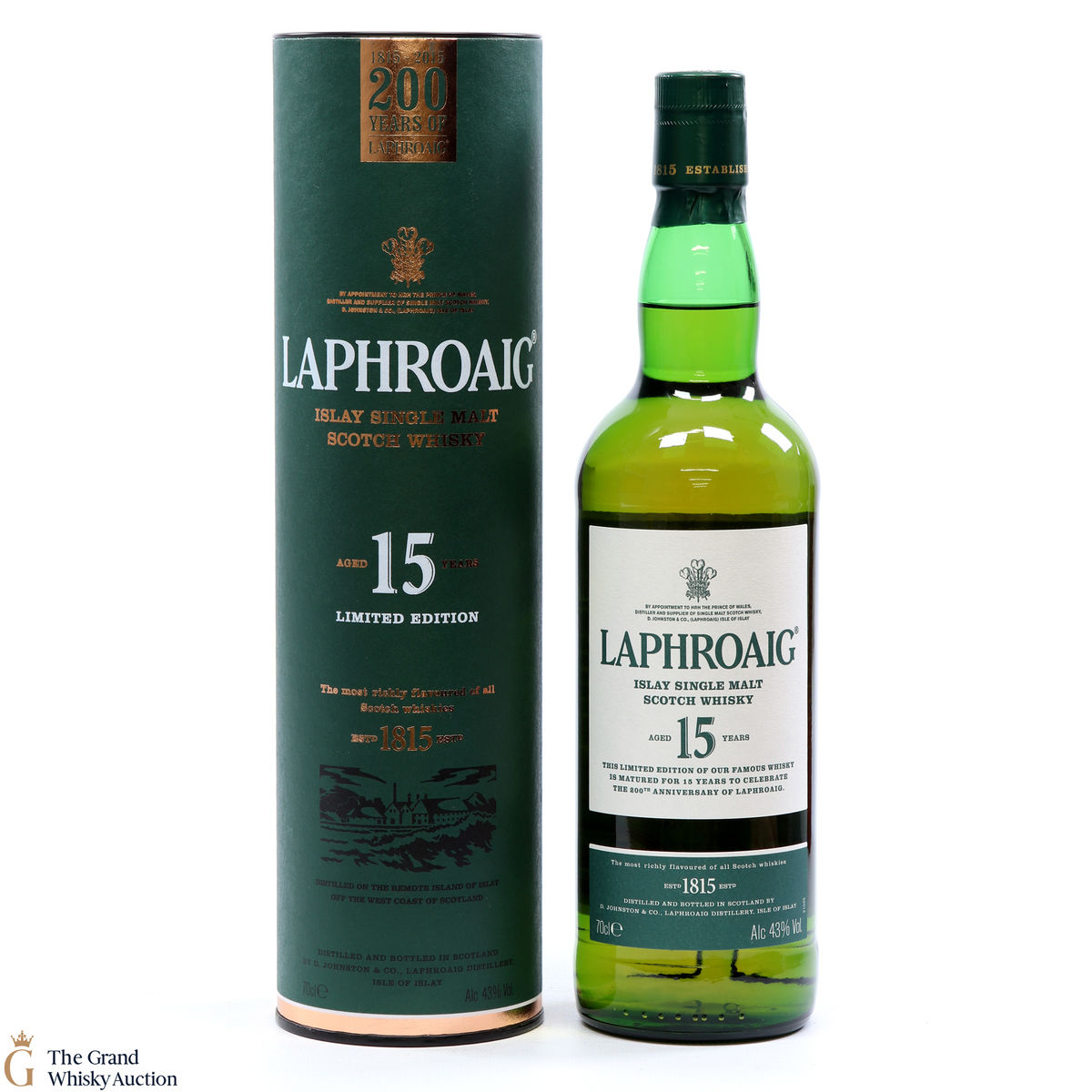Laphroaig - 15 Year Old - 200th Anniversary Limited Edition
