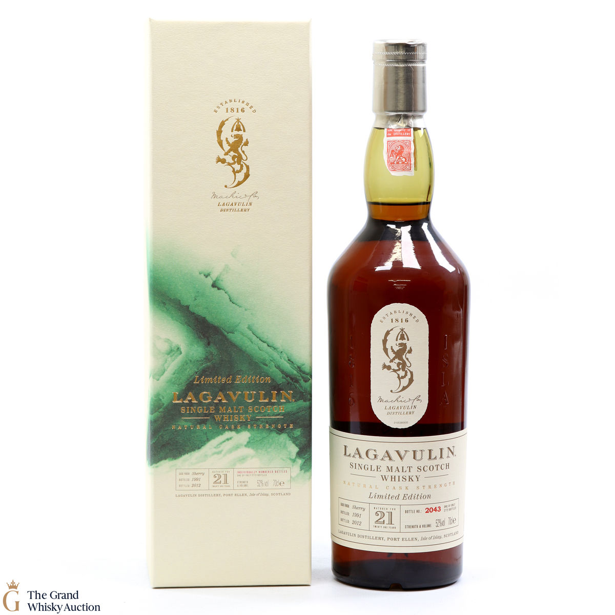 Lagavulin - 21 Year Old 1991-2012 Cask Strength