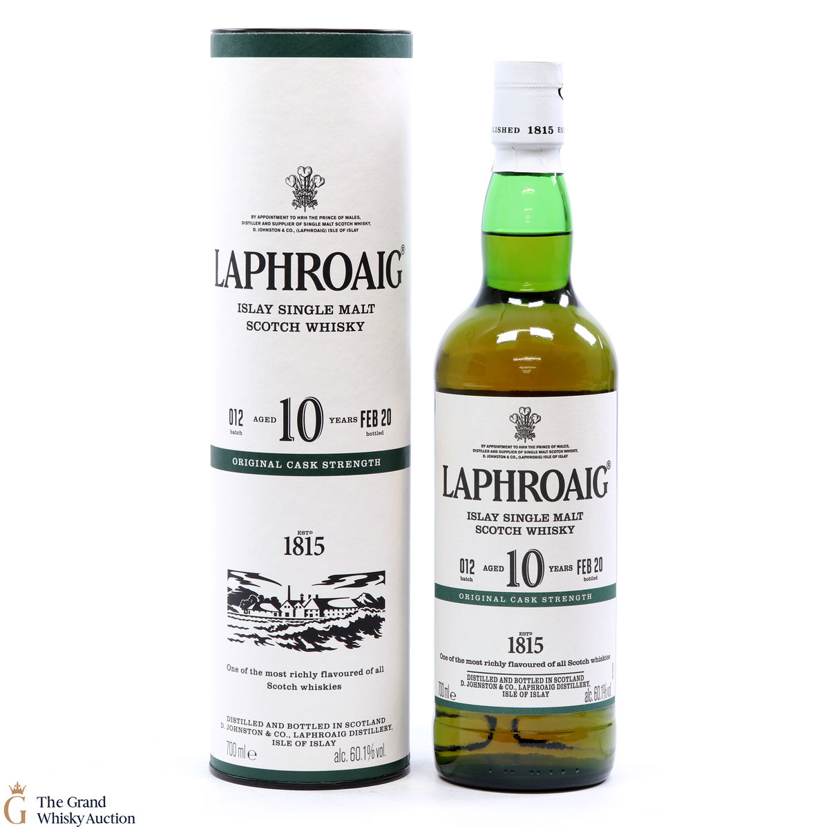 Laphroaig - 10 Year Old - Original Cask Strength Batch #012