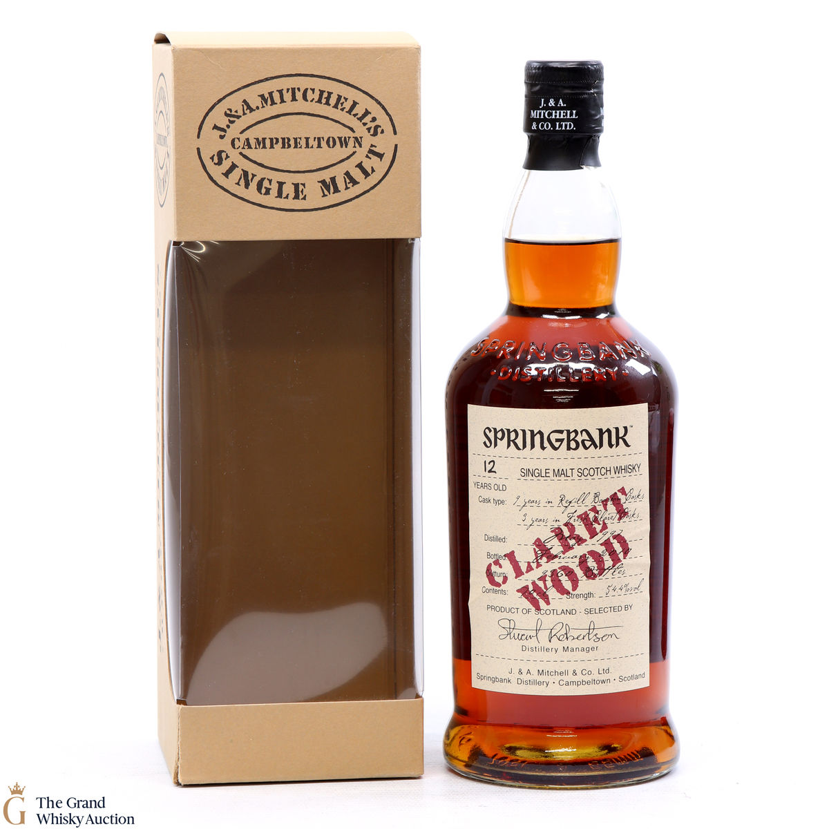 Springbank - 12 Year Old 1997 Claret Wood 