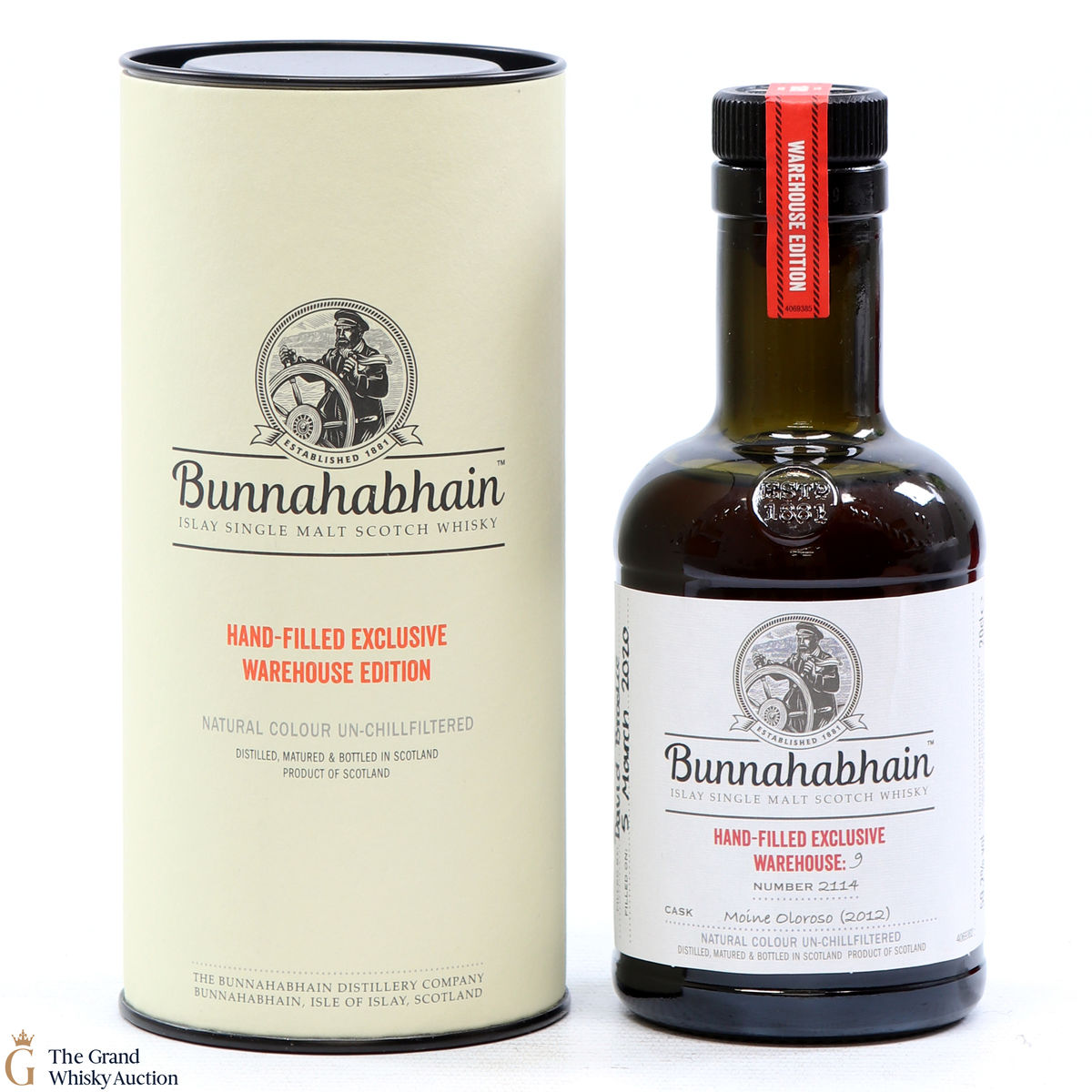 Bunnahabhain - 7 Year Old - Moine Oloroso #2114  Hand Fill 20cl