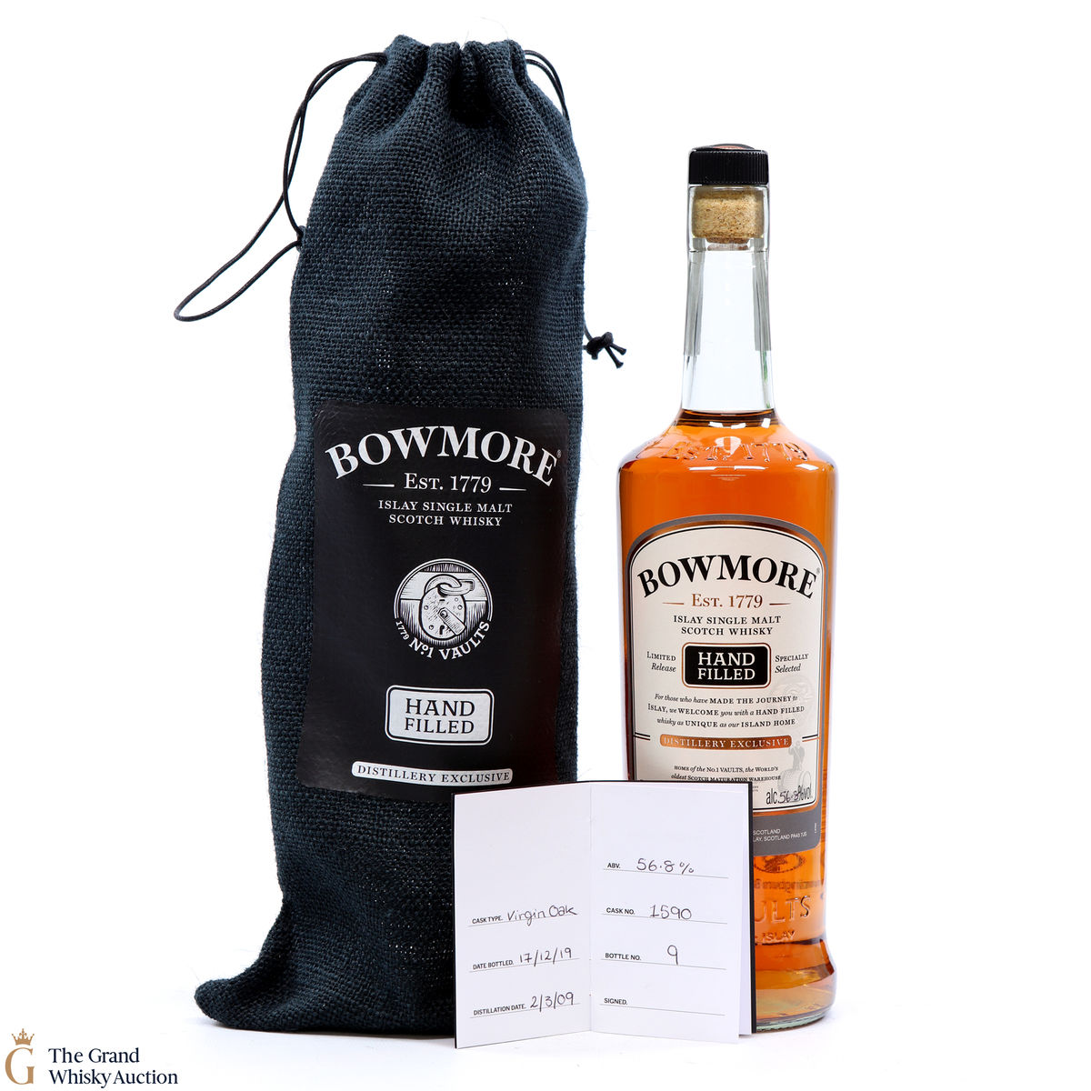 Bowmore - 10 Year Old - 2019 Hand Fill - Virgin Oak #1590
