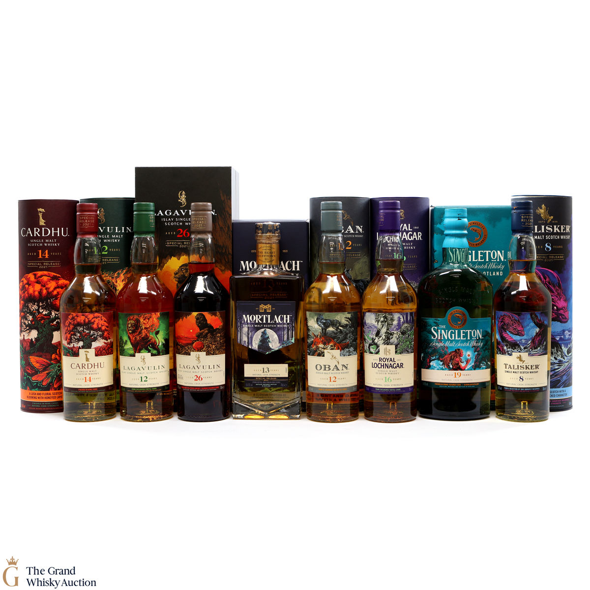 Diageo Special Releases - 2021 (8 x 70cl)