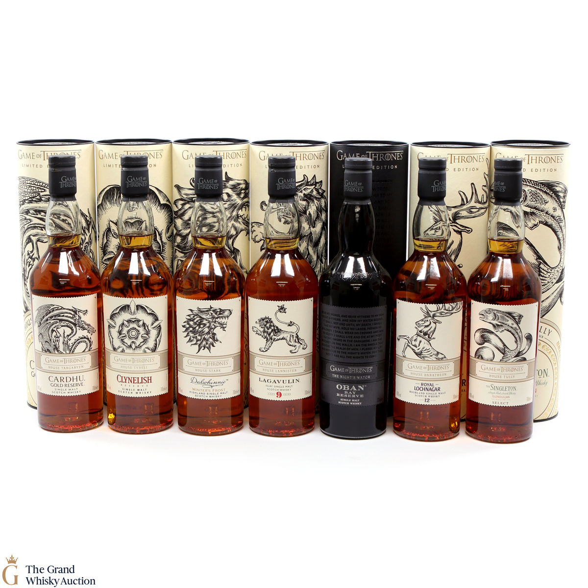 Game of Thrones - Limited Editions - 7 x 70cl