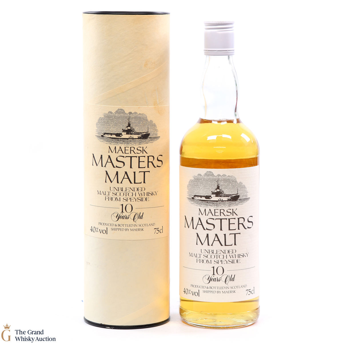 Maersk Masters Malt - 10 Year Old - McKinney-Luna (1980s)