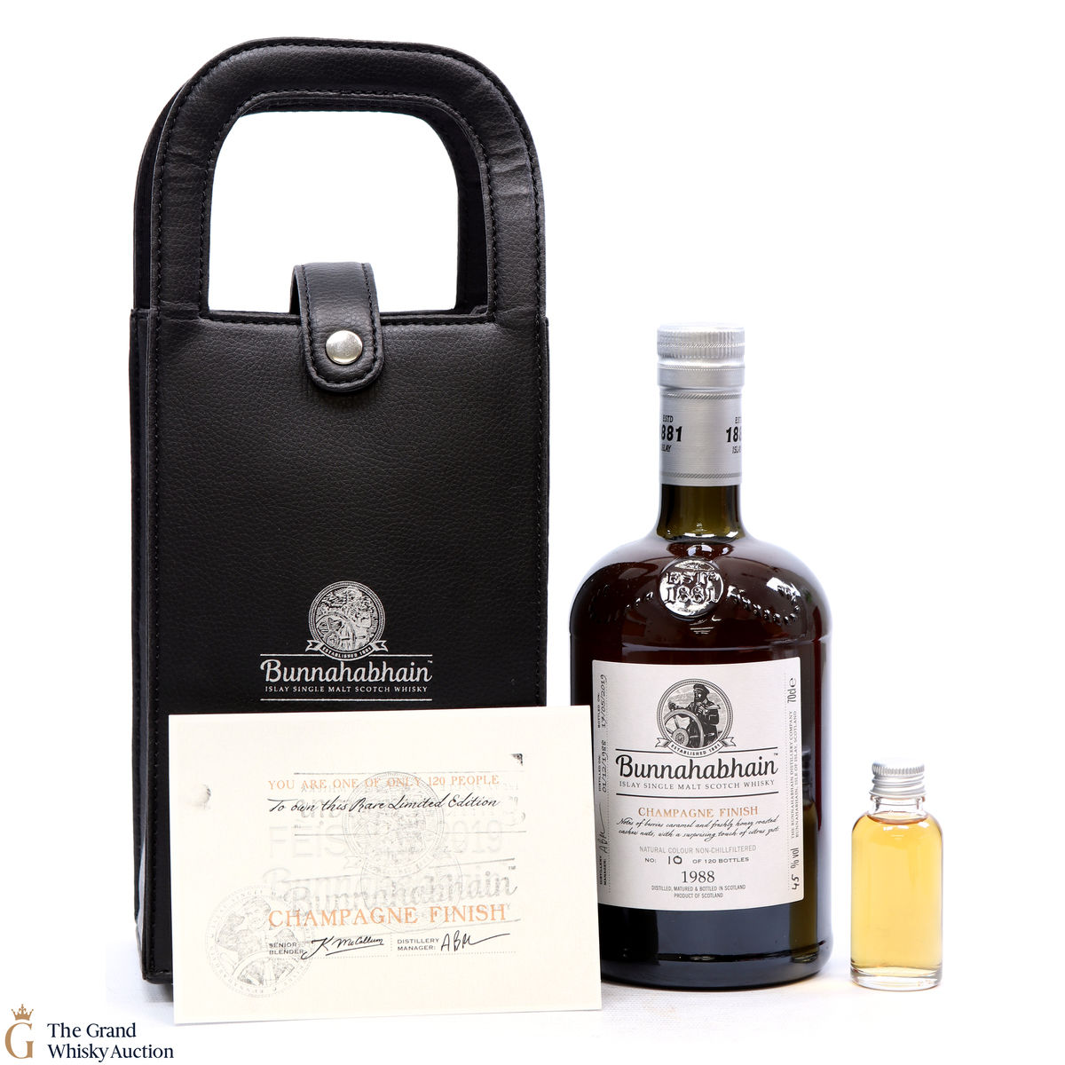 Bunnahabhain - Fèis Ìle 2019 -1988 Champagne Finish + Sample