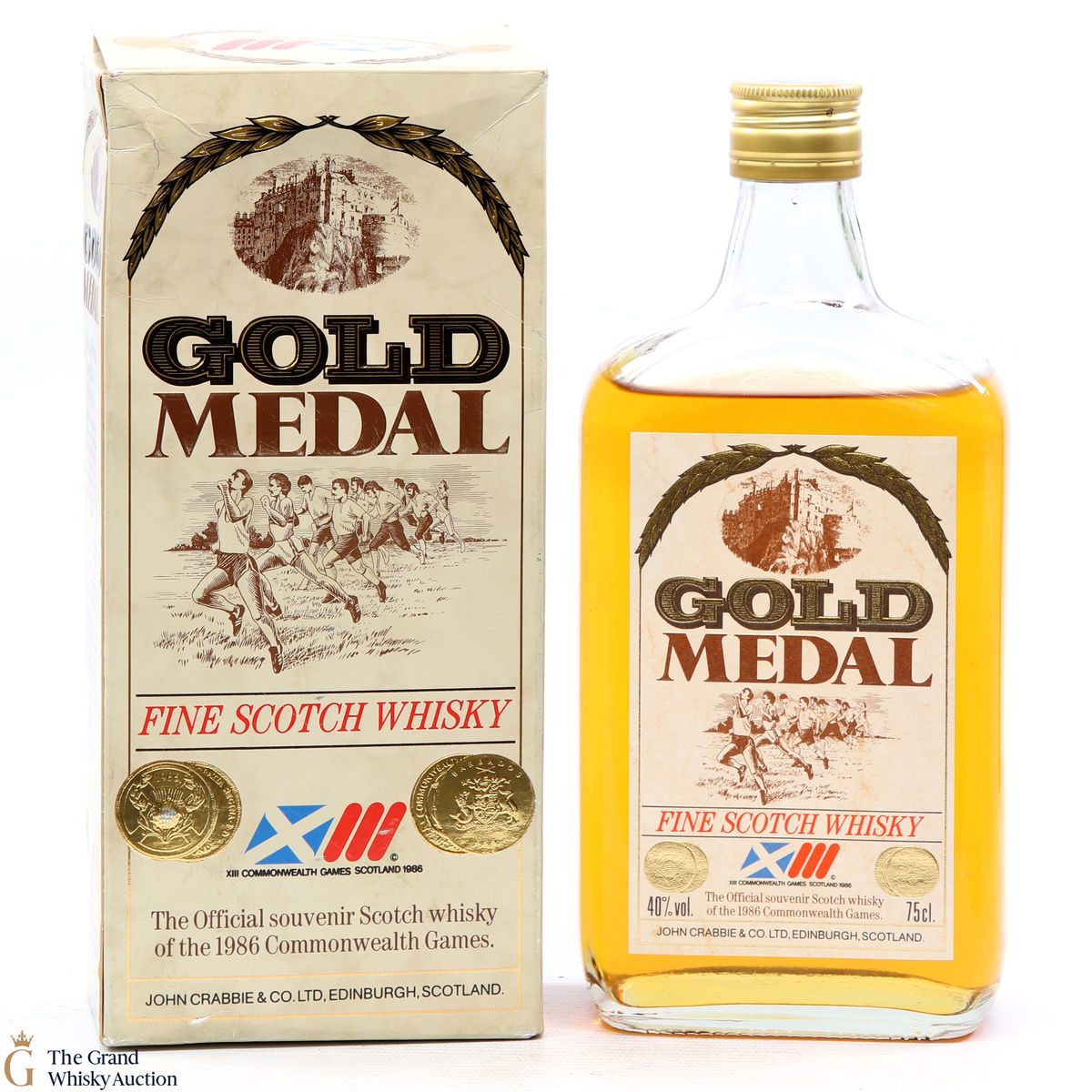 Gold Medal - Fine Scotch Whisky Commonwealth Games 1986 75cl