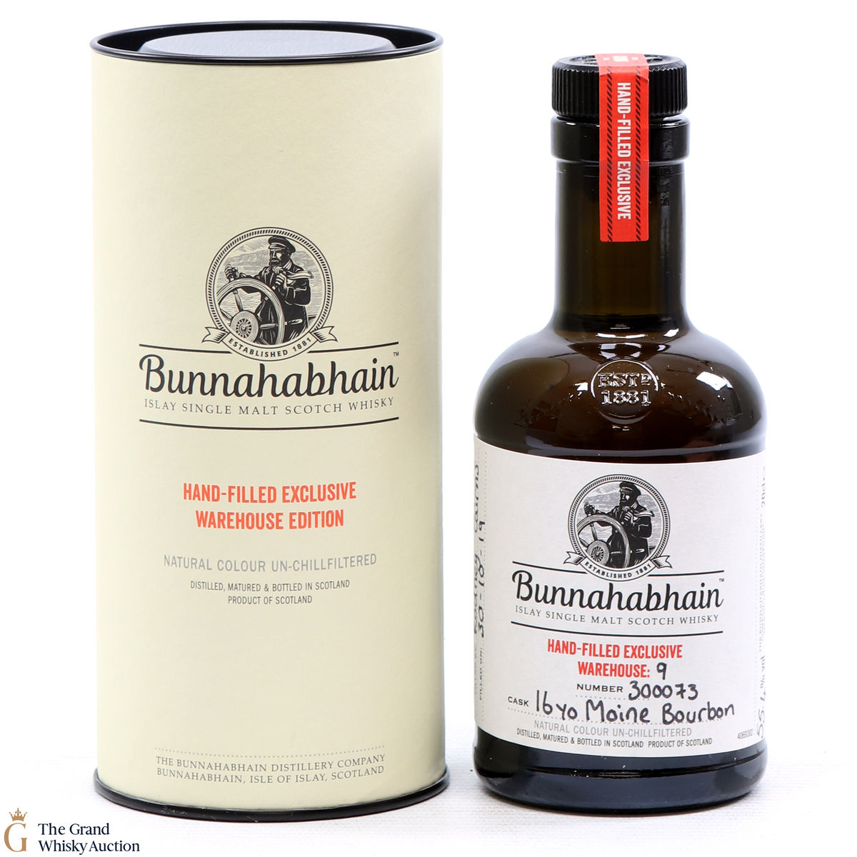 Bunnahabhain - 16 Year Old - Hand Filled #300073 - Moine Bourbon (20cl)