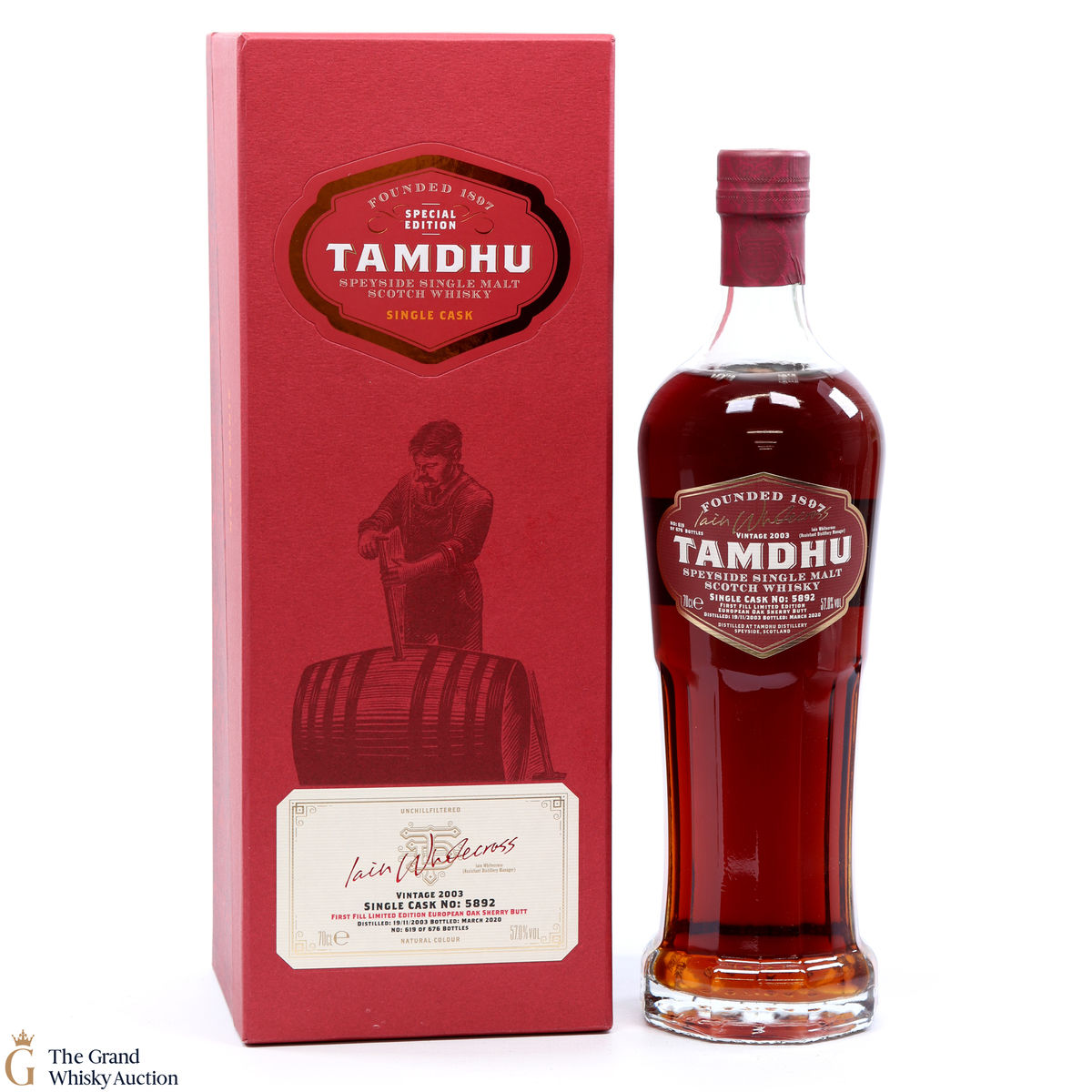 Tamdhu - 2003 Single Cask #5892 2020