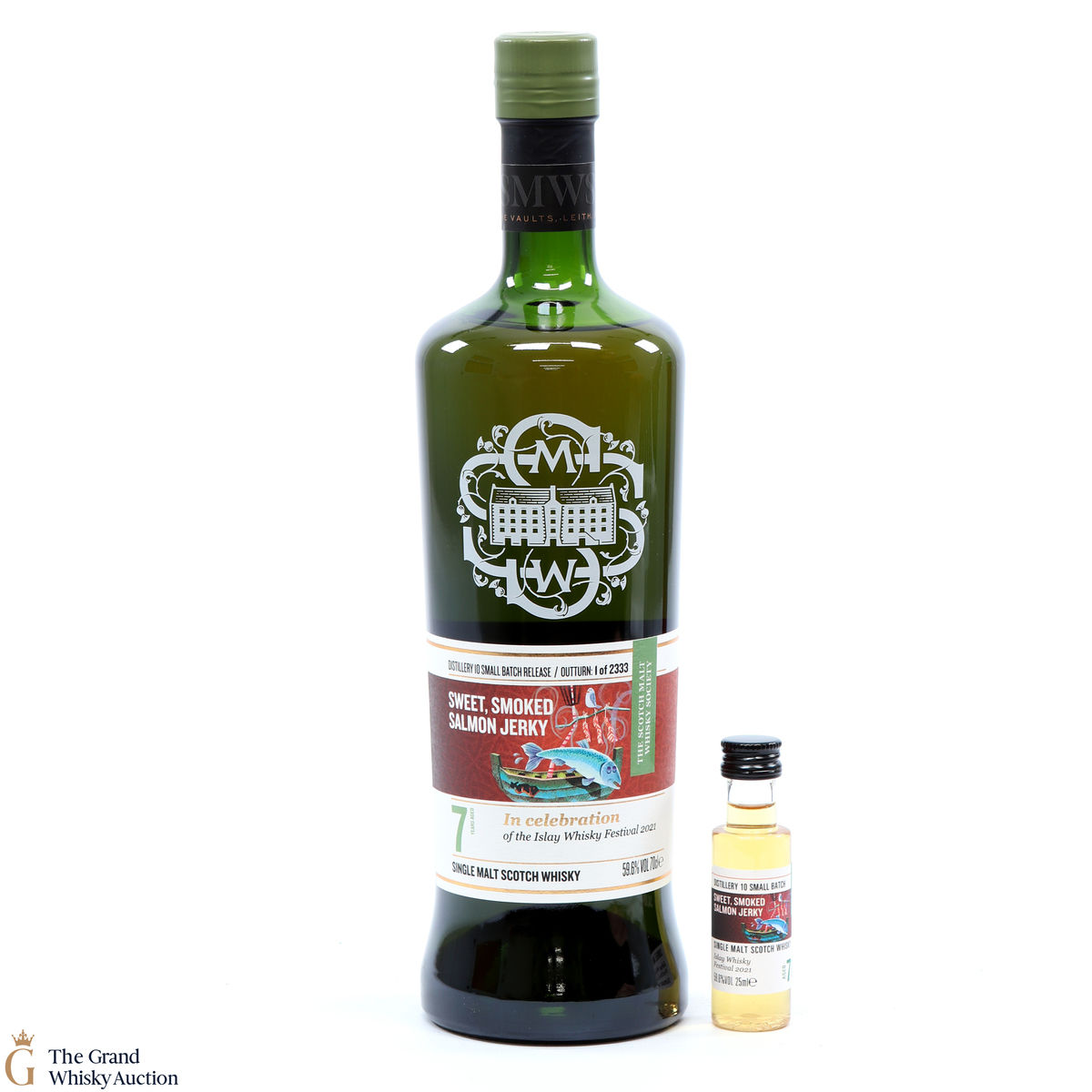 Bunnahabhain - 7 Year Old - SMWS Feis Ile 2021 - Sweet, Smoked Salmon Jerky + 5cl