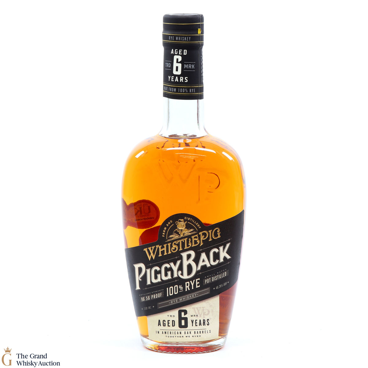 Whistlepig - 6 Year Old - Piggy Back 100% Rye