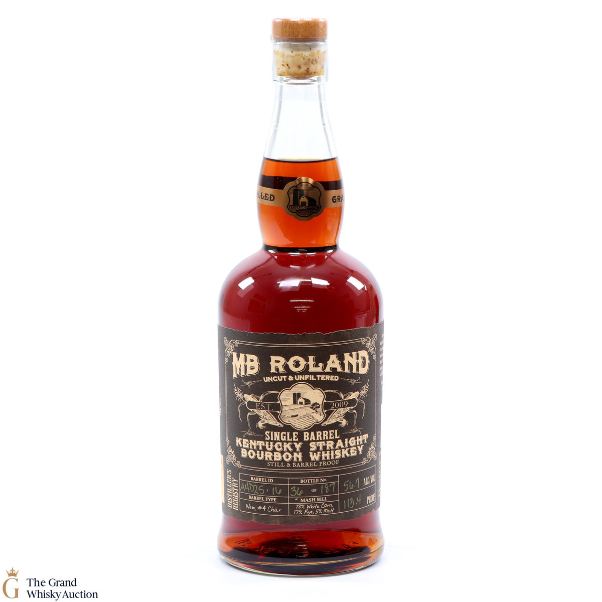 MB Roland - Single Barrel Straight Bourbon
