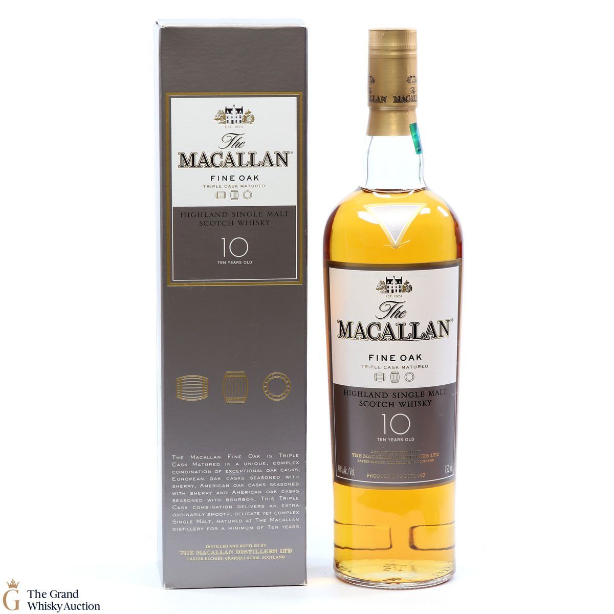 Macallan - 10 Year Old - Fine Oak 75cl