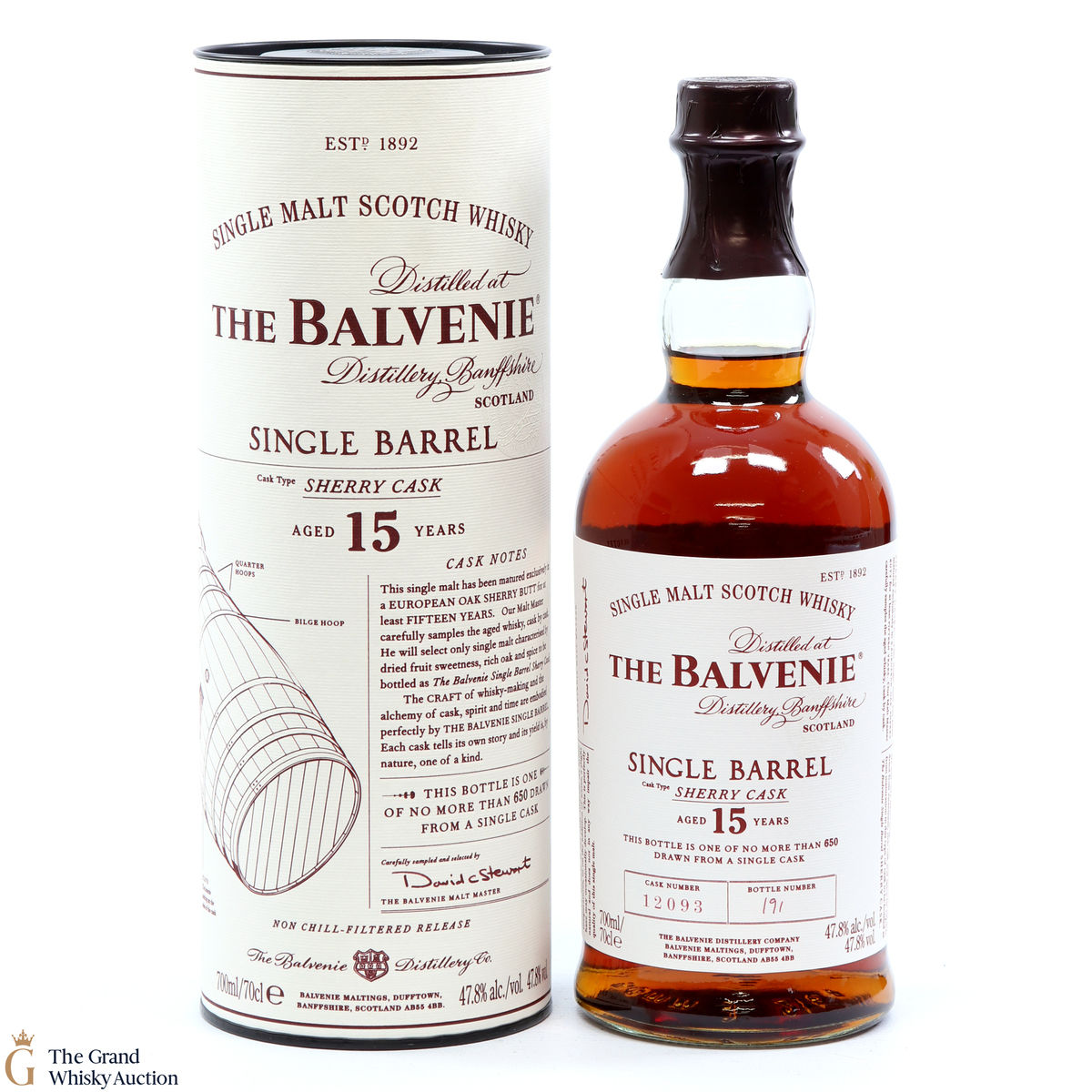 Balvenie - 15 Year Old - Single Sherry Barrel #12093