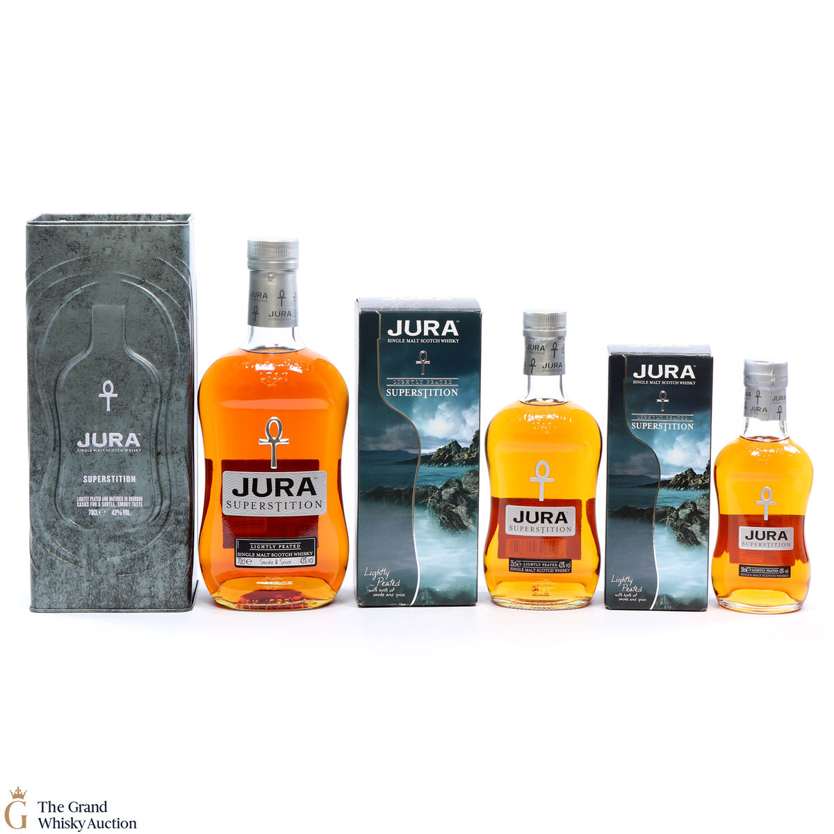 Jura - Superstition (Lightly Peated) (70cl, 35cl & 20cl)